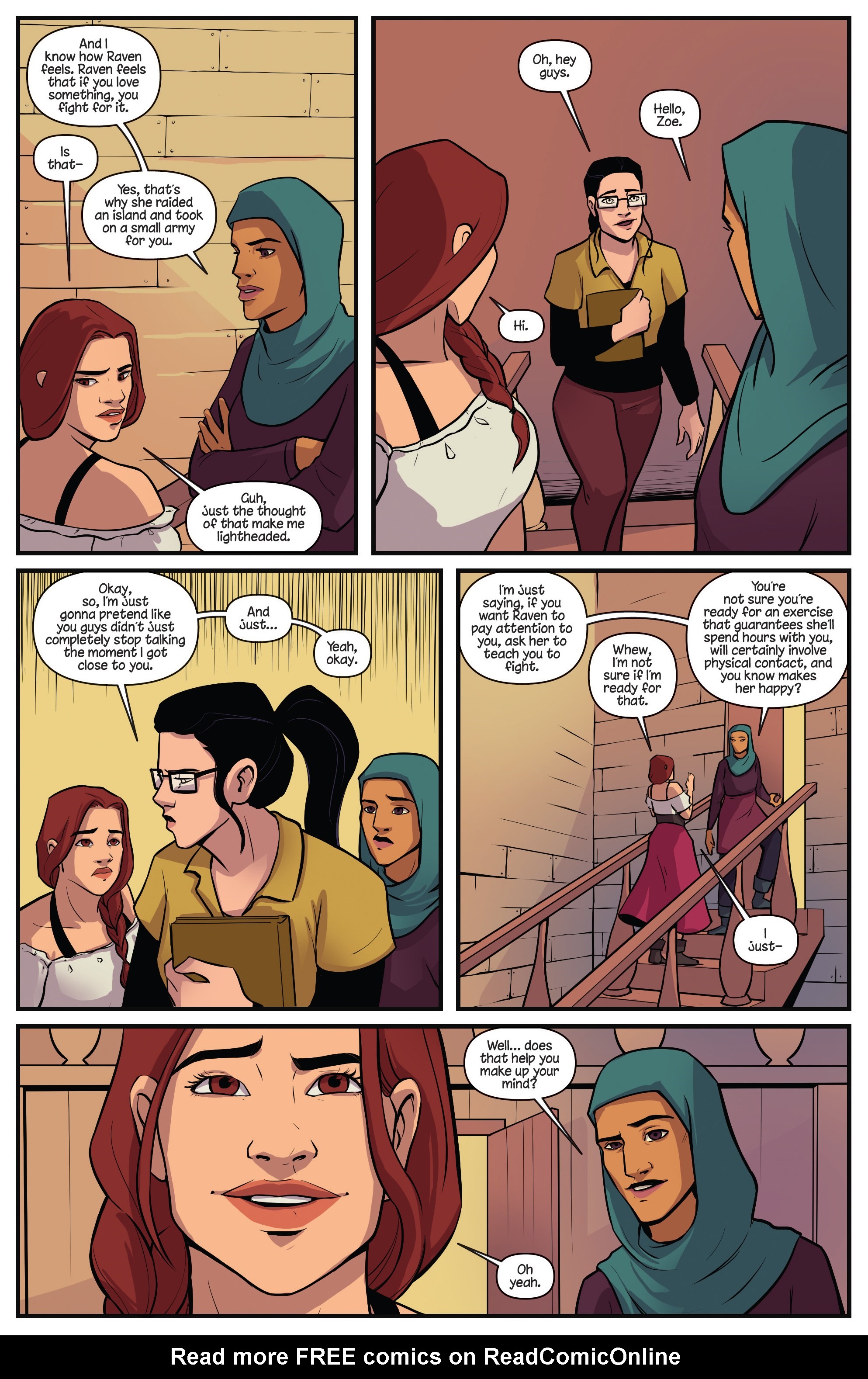 Read online Princeless Raven Year Two: Love and Revenge comic -  Issue # _TPB Get Lost Together - 9