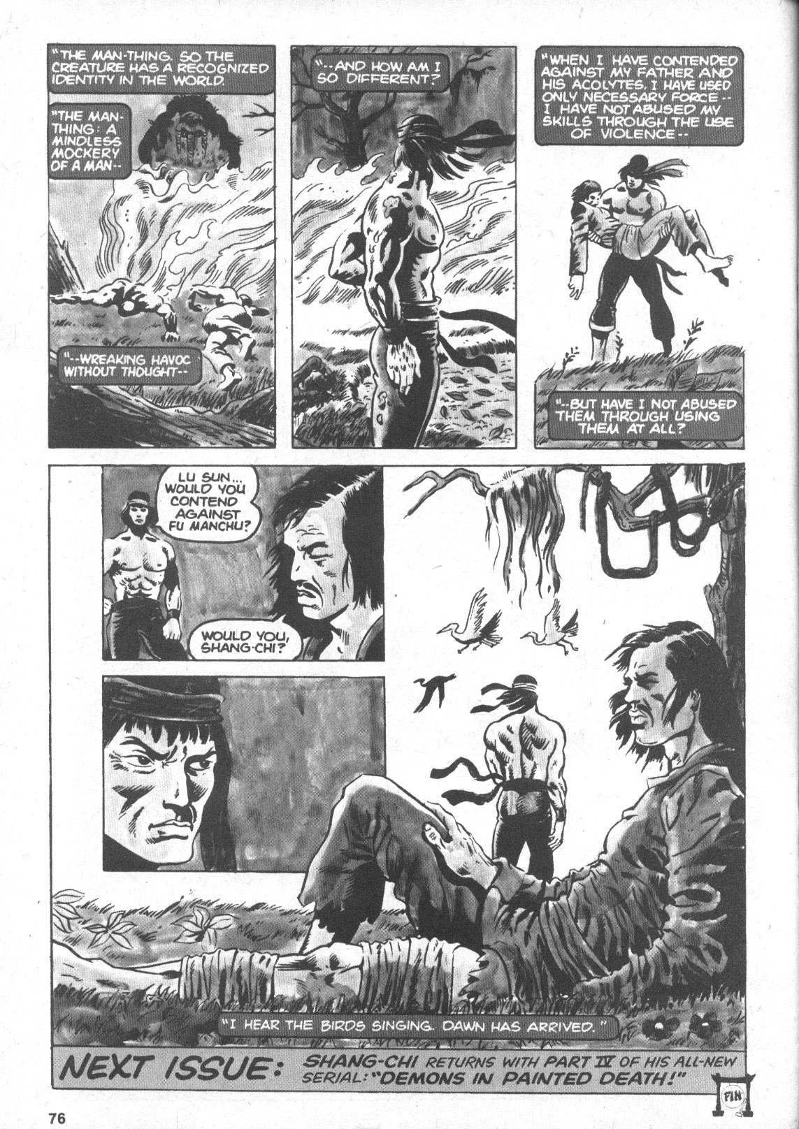 The Deadly Hands of Kung Fu Issue #15 #16 - English 73