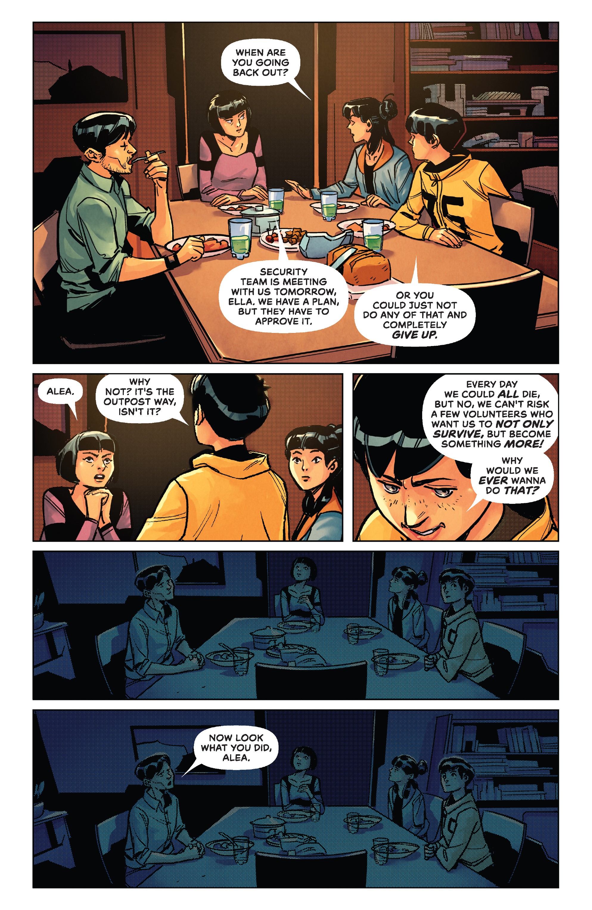 Read online Outpost Zero comic -  Issue #8 - 13