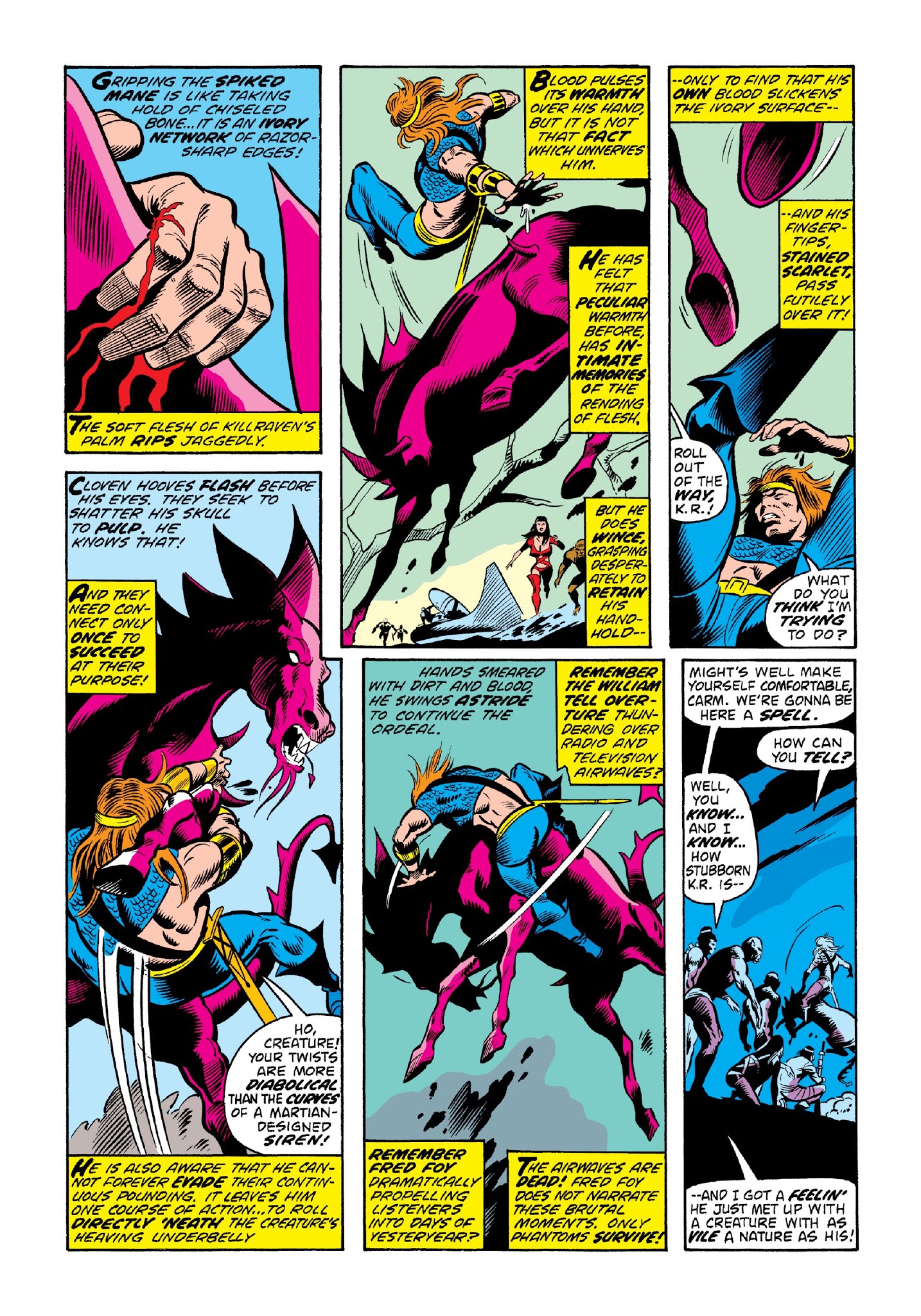 Read online Marvel Masterworks: Killraven comic -  Issue # TPB 1 (Part 2) - 58