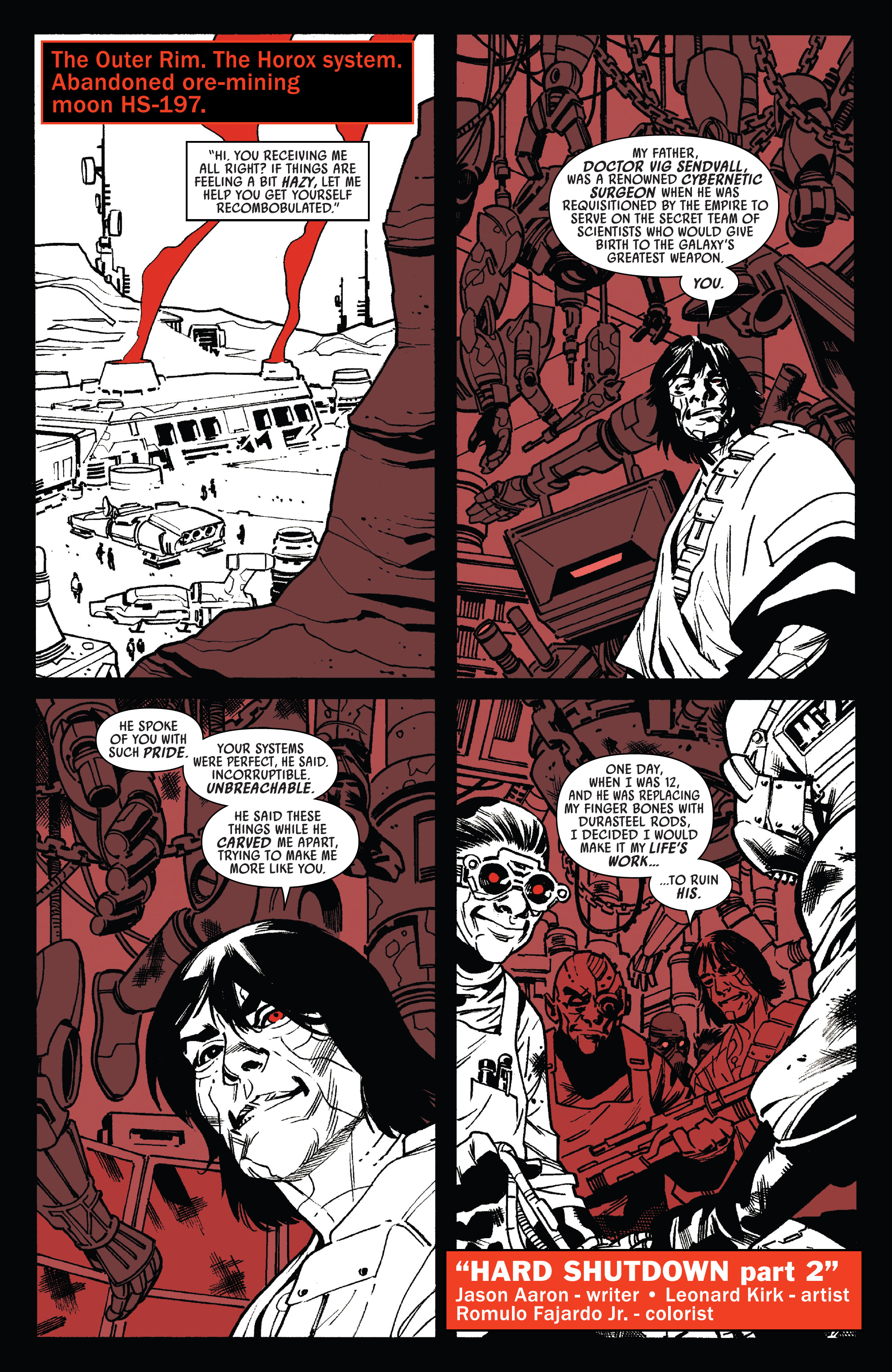 Read online Star Wars: Darth Vader - Black, White & Red comic -  Issue #2 - 3