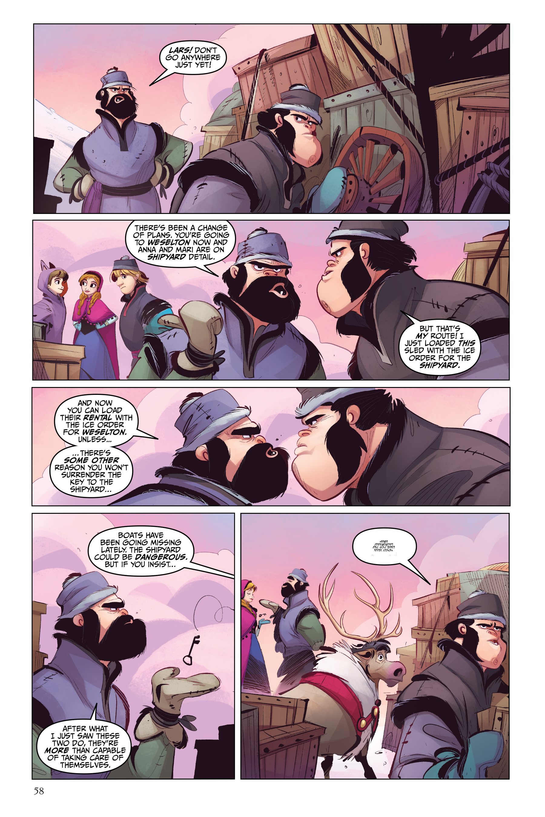 Read online Disney Frozen: Breaking Boundaries comic -  Issue # _TPB - 58