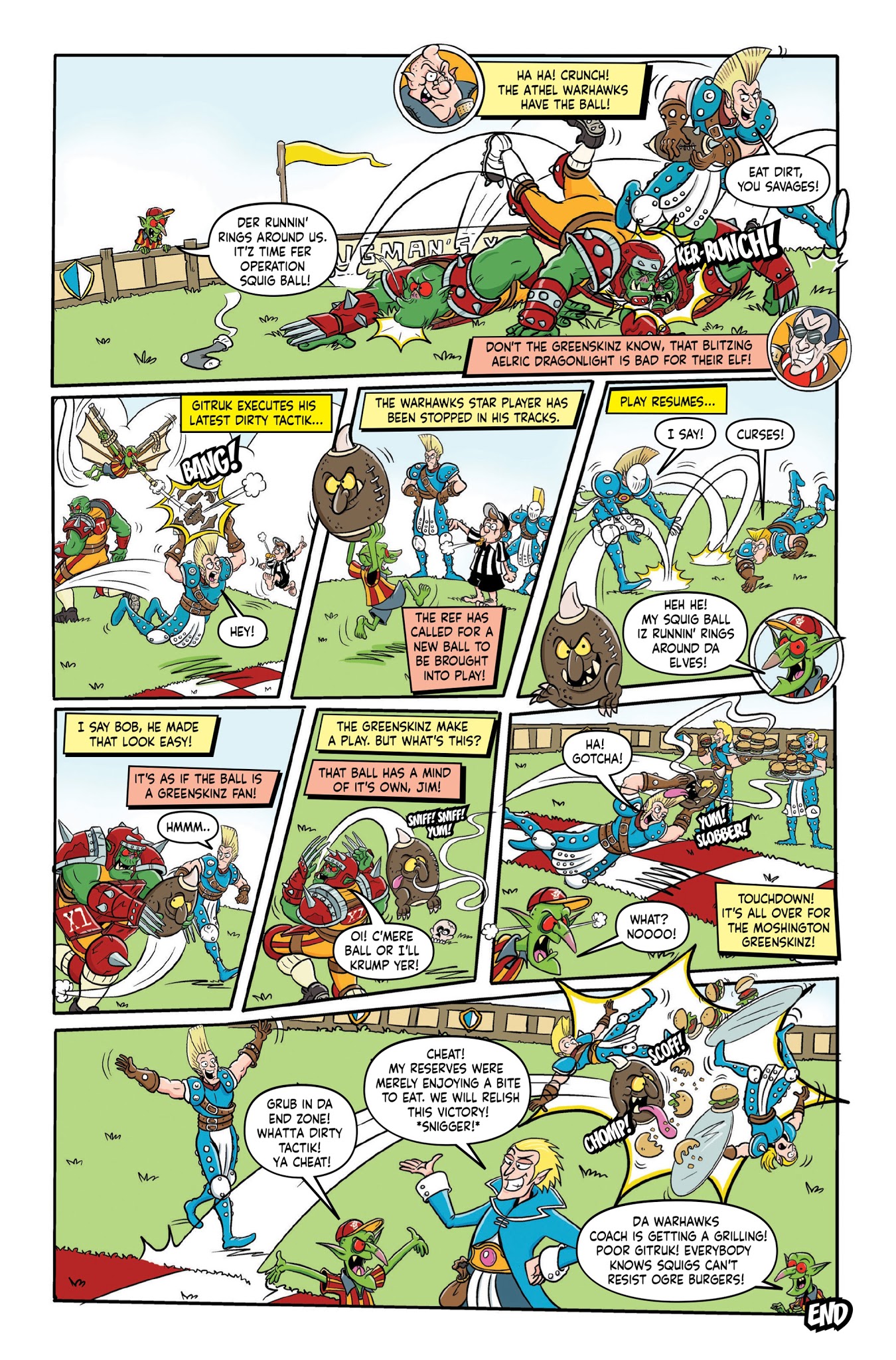 Read online Blood Bowl: More Guts, More Glory! comic -  Issue #3 - 28
