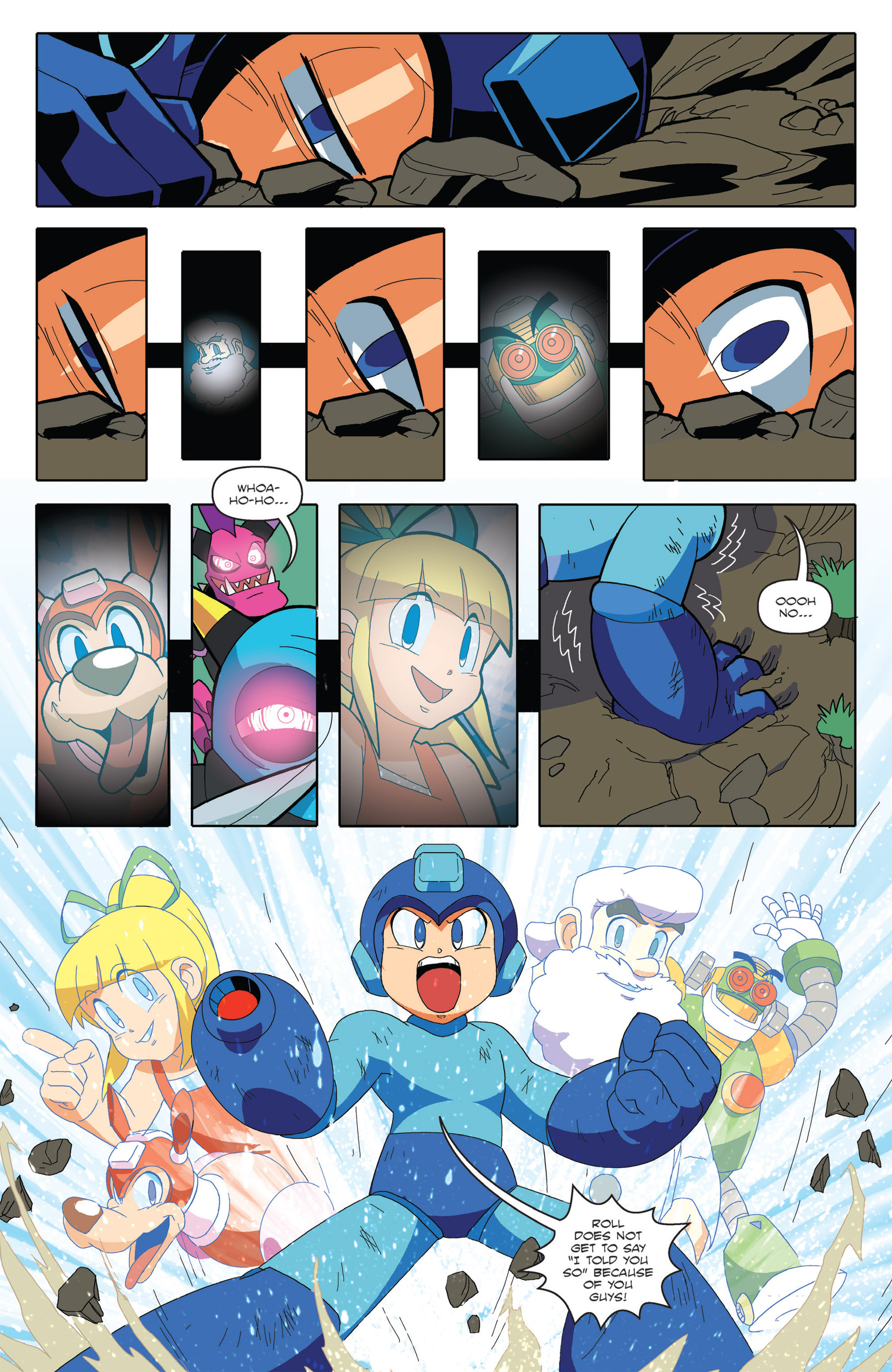 Read online Mega Man: Worlds Unite Battles comic -  Issue # Full - 9