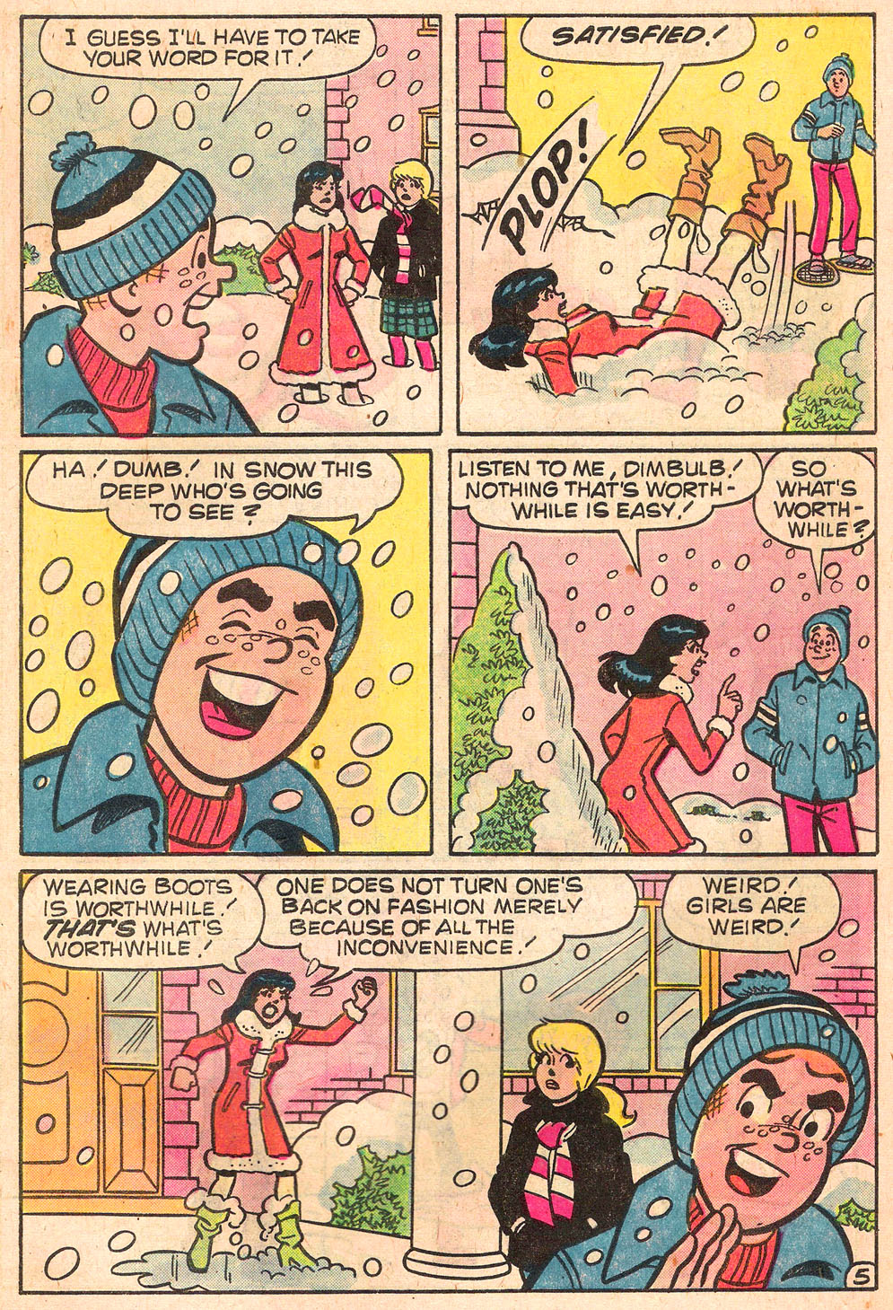 Read online Archie's Girls Betty and Veronica comic -  Issue #268 - 7