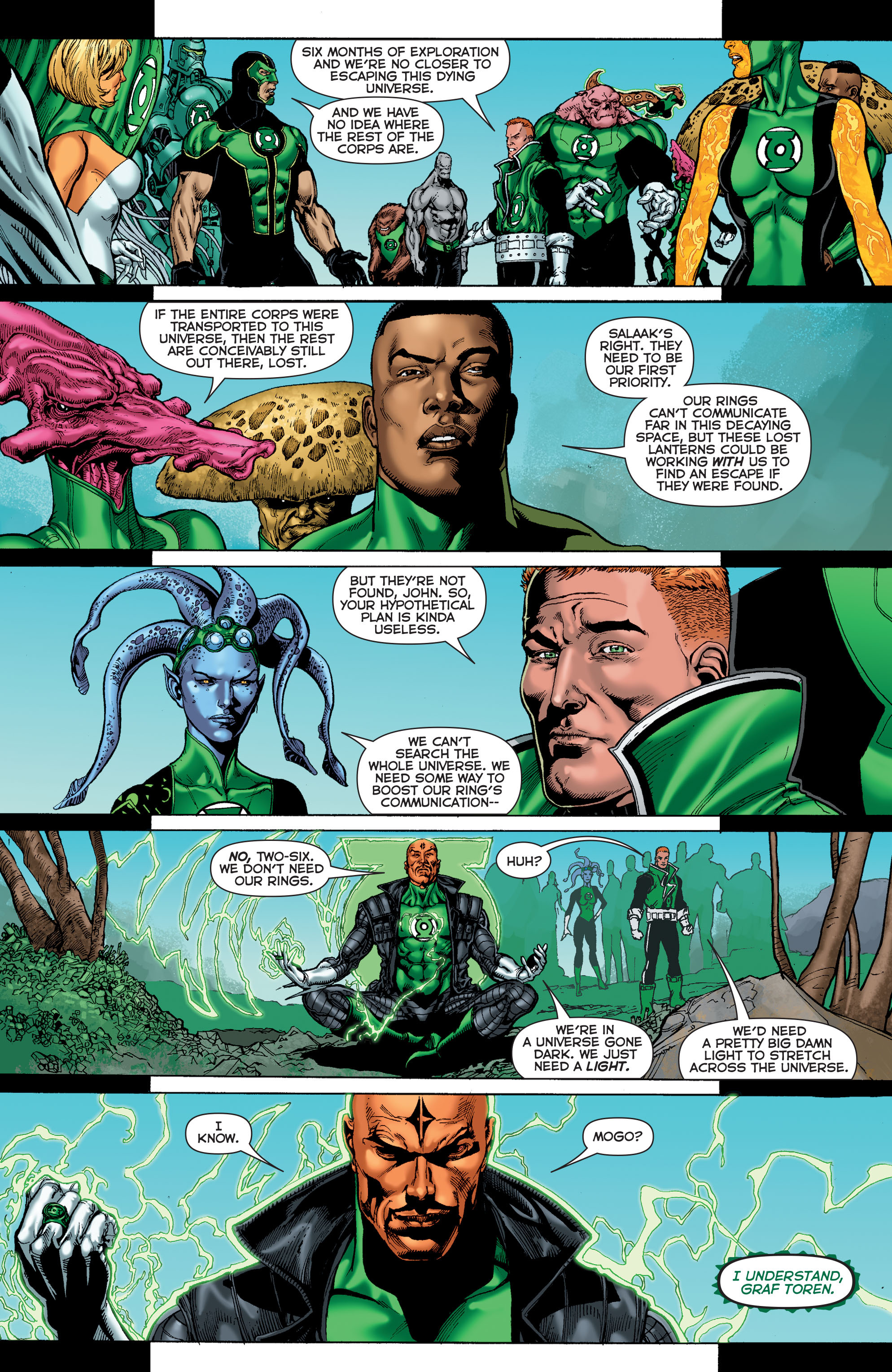 Read online Green Lantern Corps: Edge of Oblivion comic -  Issue #1 - 7