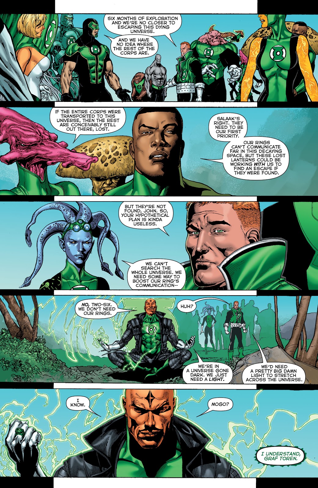 Green Lantern Corps: Edge of Oblivion issue 1 - Page 7