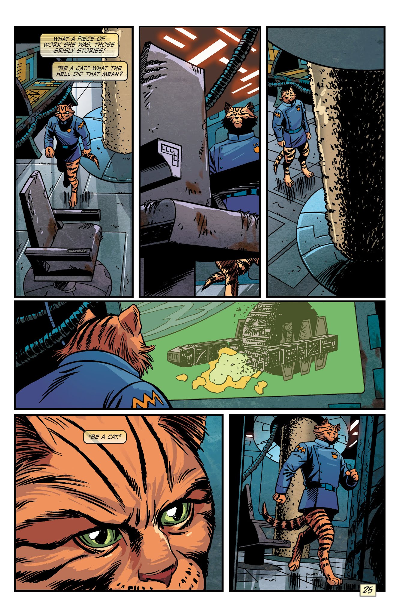 Read online Captain Ginger comic -  Issue #1 - 27