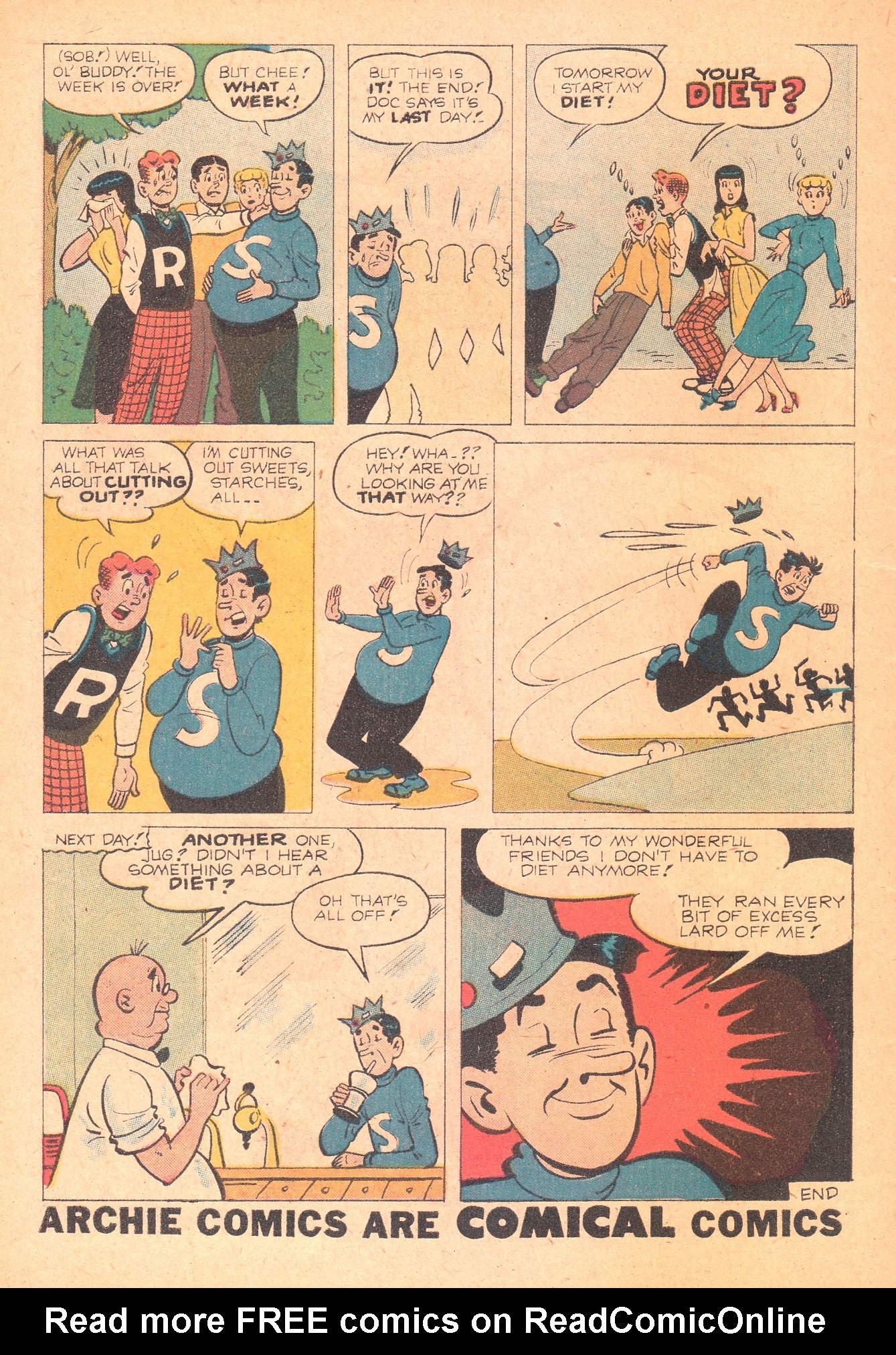 Read online Archie's Pal Jughead comic -  Issue #47 - 34