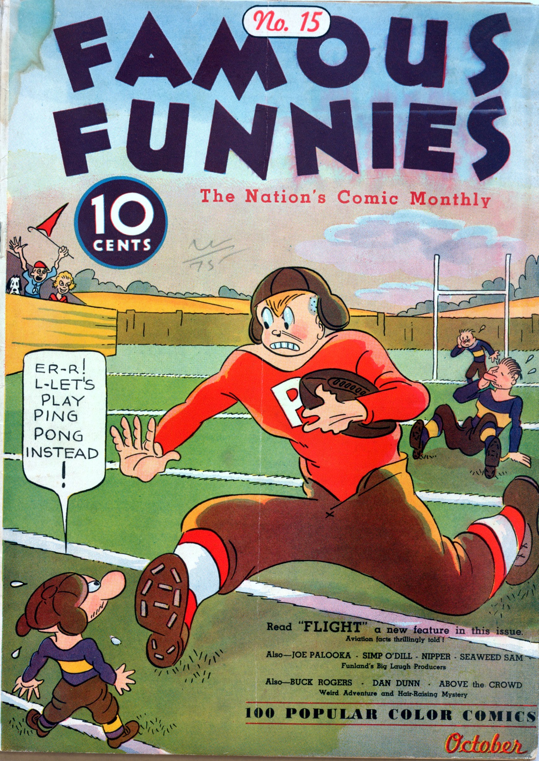 Read online Famous Funnies comic -  Issue #15 - 1