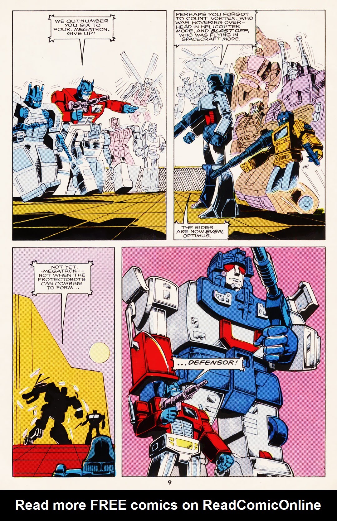 Read online The Transformers (UK) comic -  Issue #105 - 9