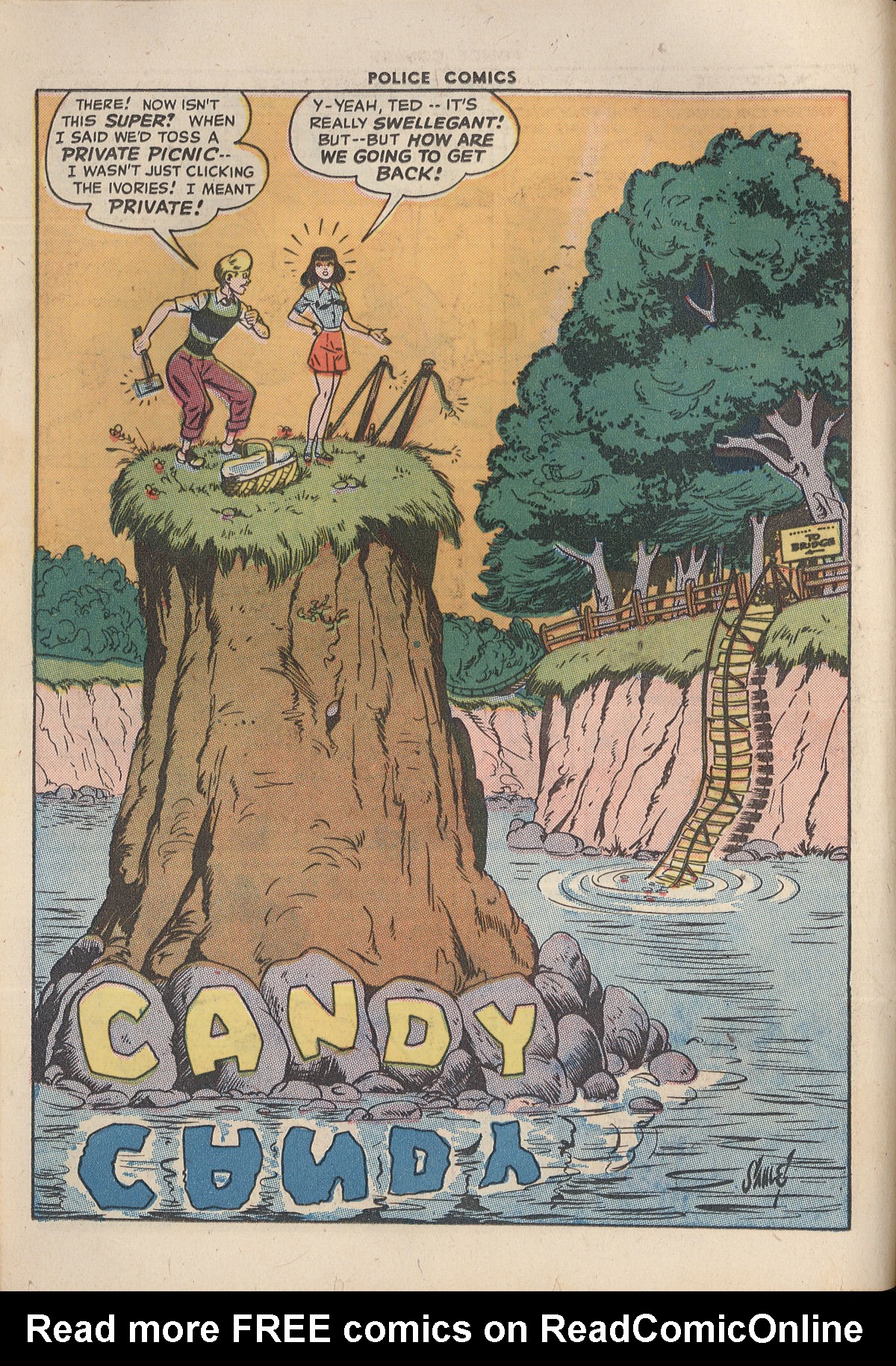 Read online Police Comics comic -  Issue #46 - 18