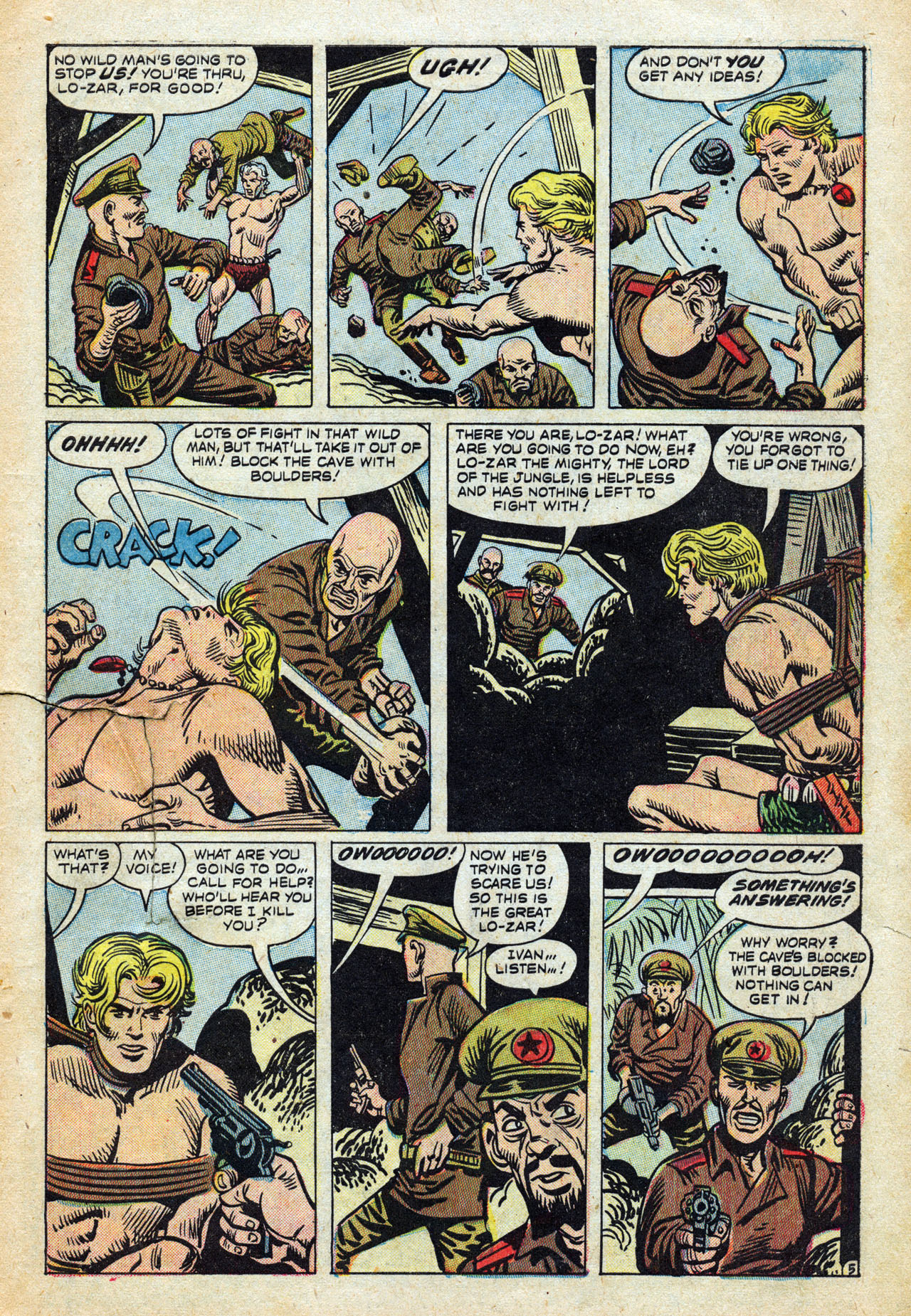 Read online Jungle Action (1954) comic -  Issue #1 - 7