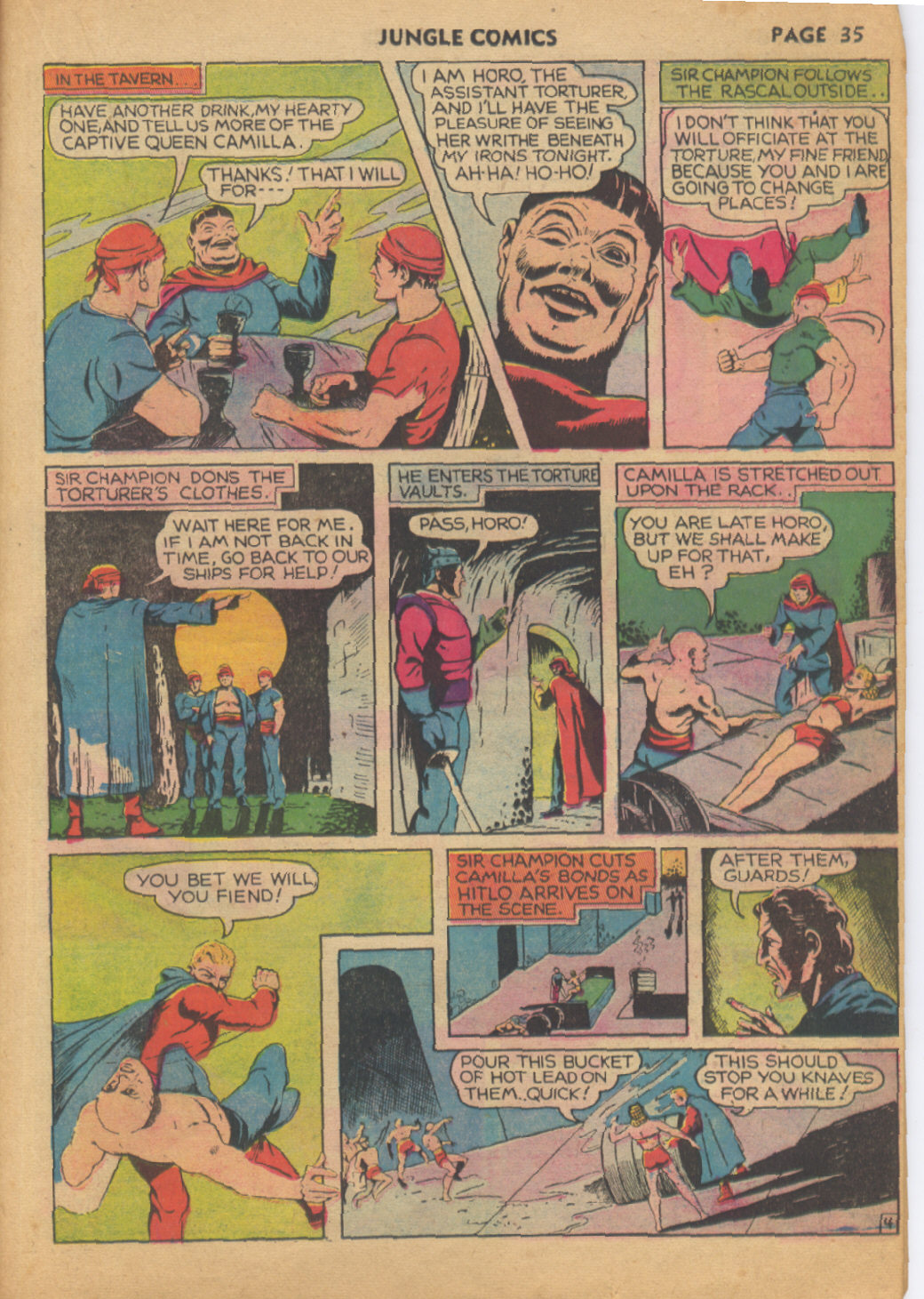 Read online Jungle Comics comic -  Issue #10 - 36