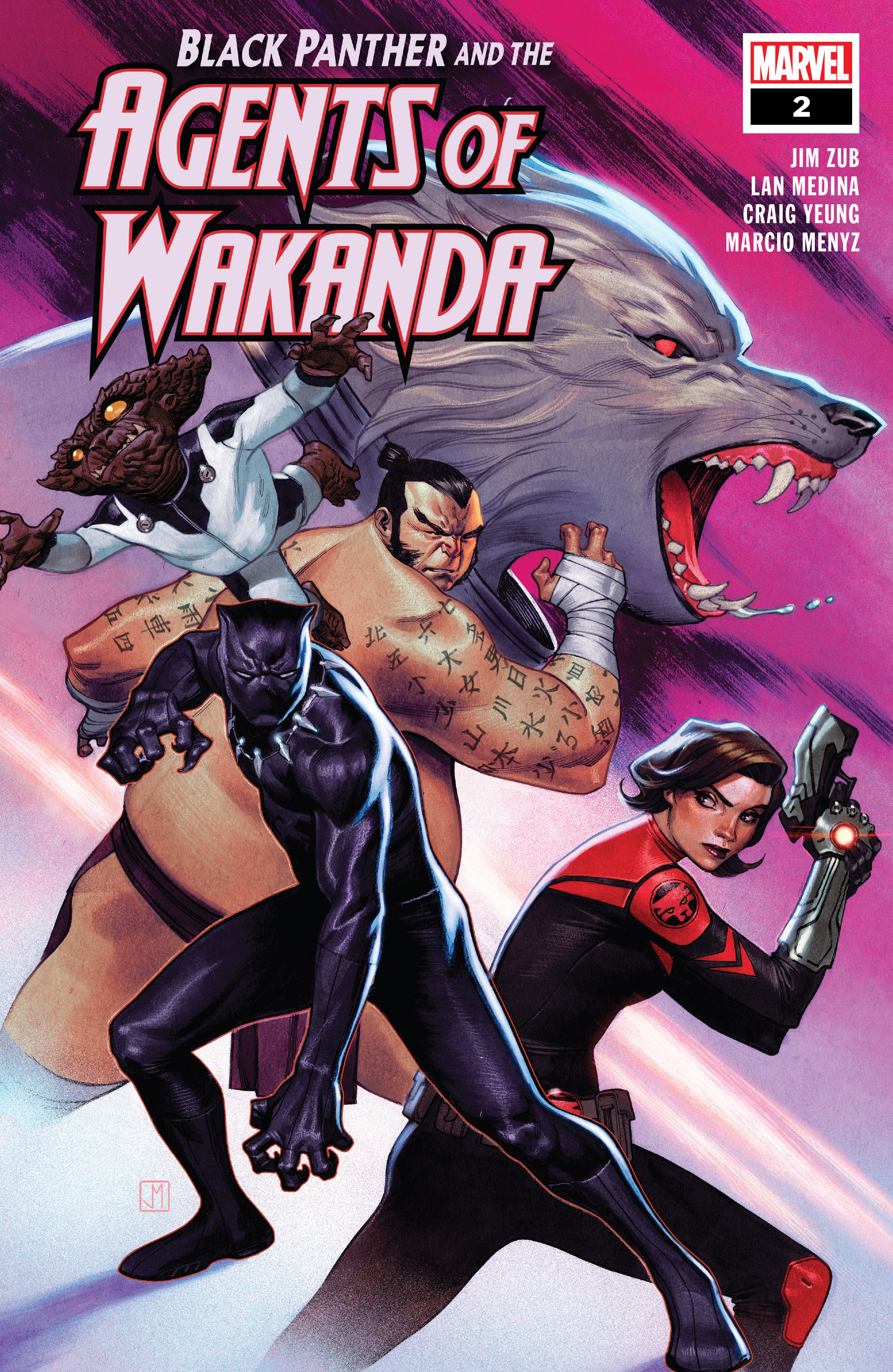 Read online Black Panther and the Agents of Wakanda comic -  Issue #2 - 1