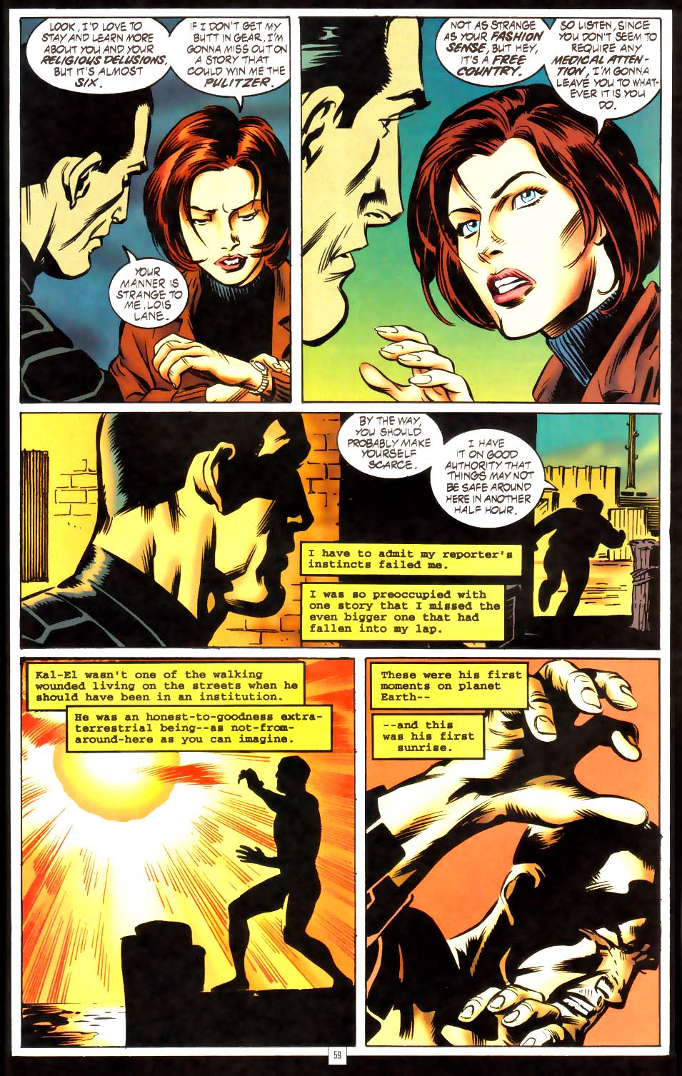 Read online Superman: The Dark Side comic -  Issue # _TPB - 53