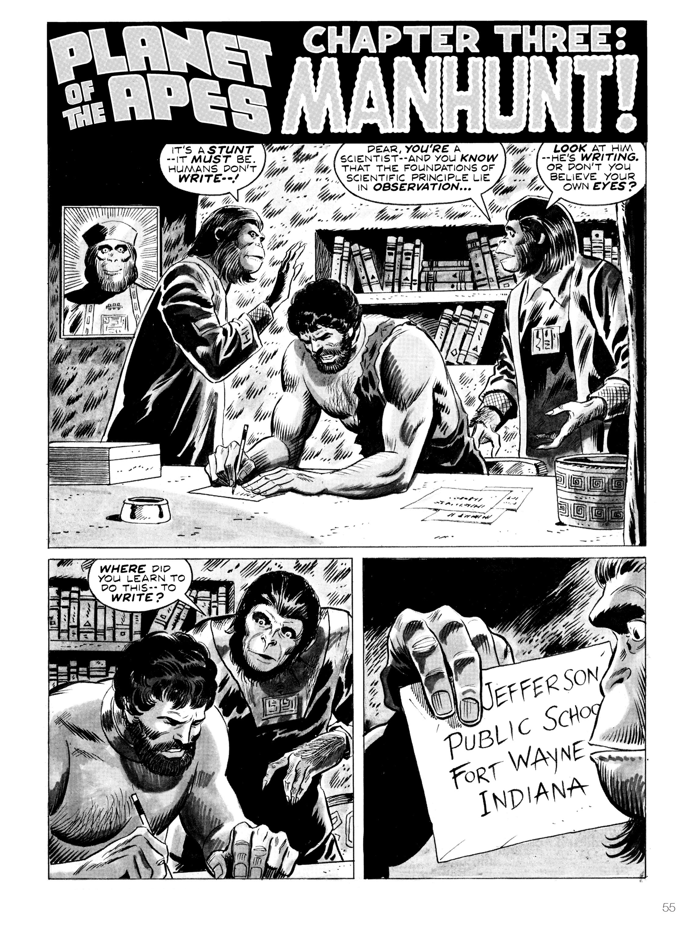 Read online Planet of the Apes: Archive comic -  Issue # TPB 2 (Part 1) - 52