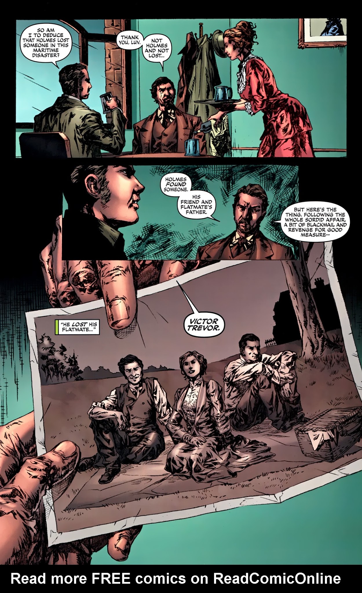 Read online Sherlock Holmes: Year One comic -  Issue #3 - 13