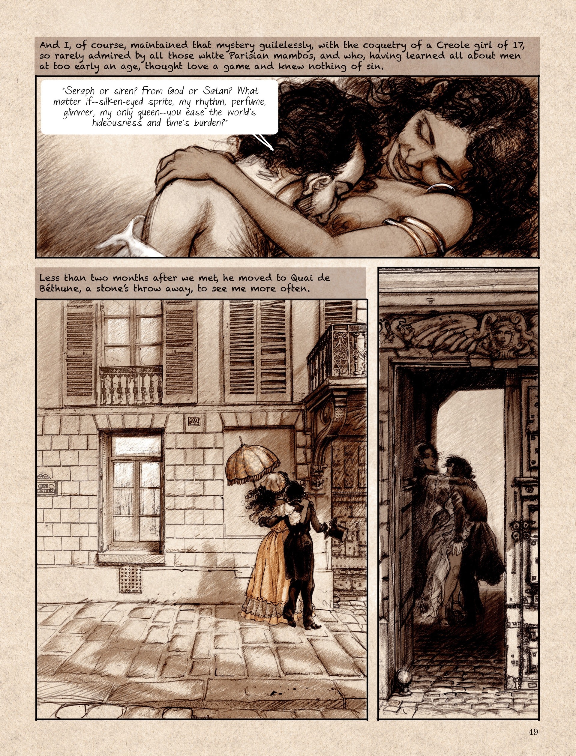 Read online Mademoiselle Baudelaire comic -  Issue # TPB (Part 1) - 49