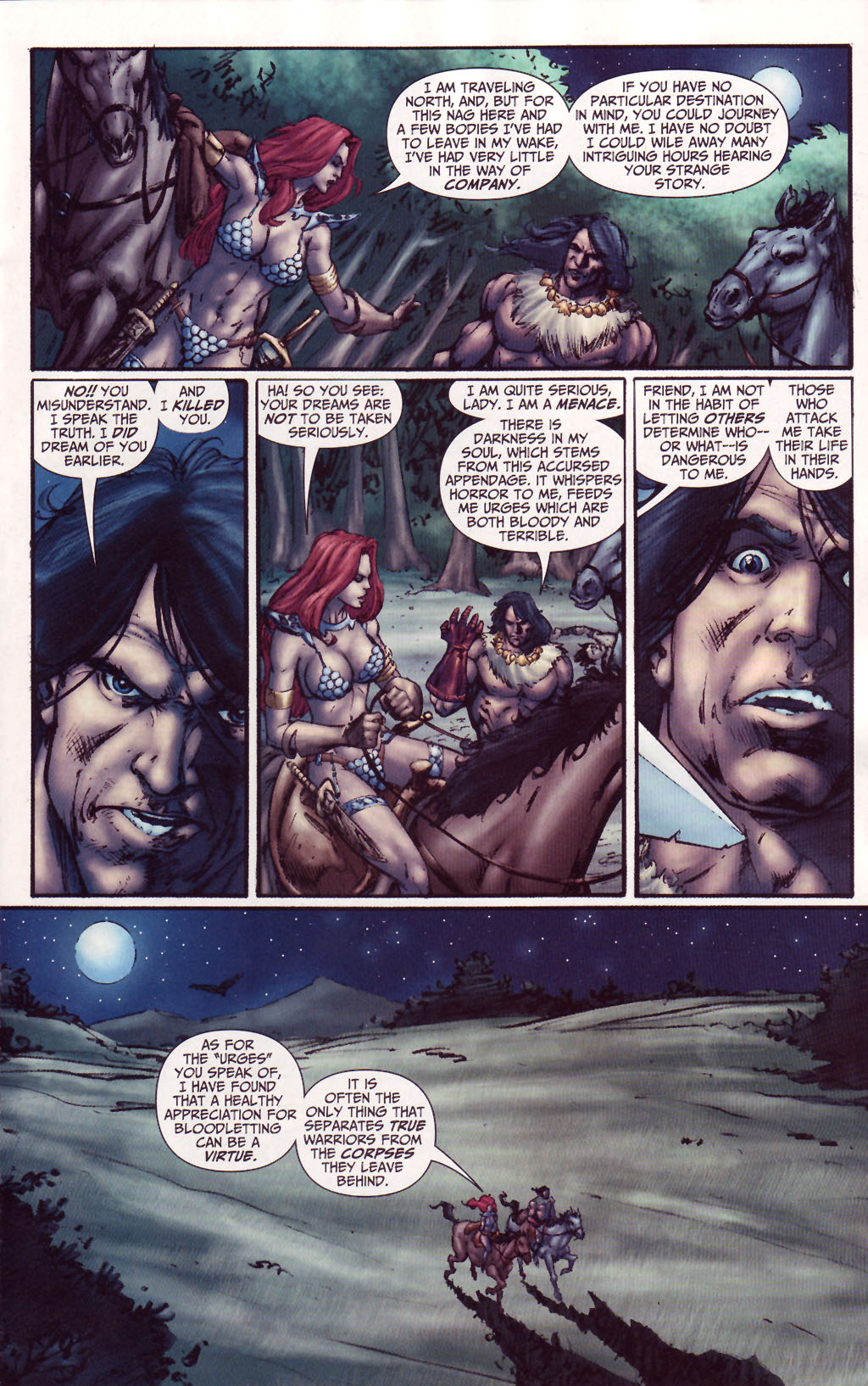 Read online Red Sonja / Claw The Unconquered: Devil's Hands comic -  Issue # TPB - 12