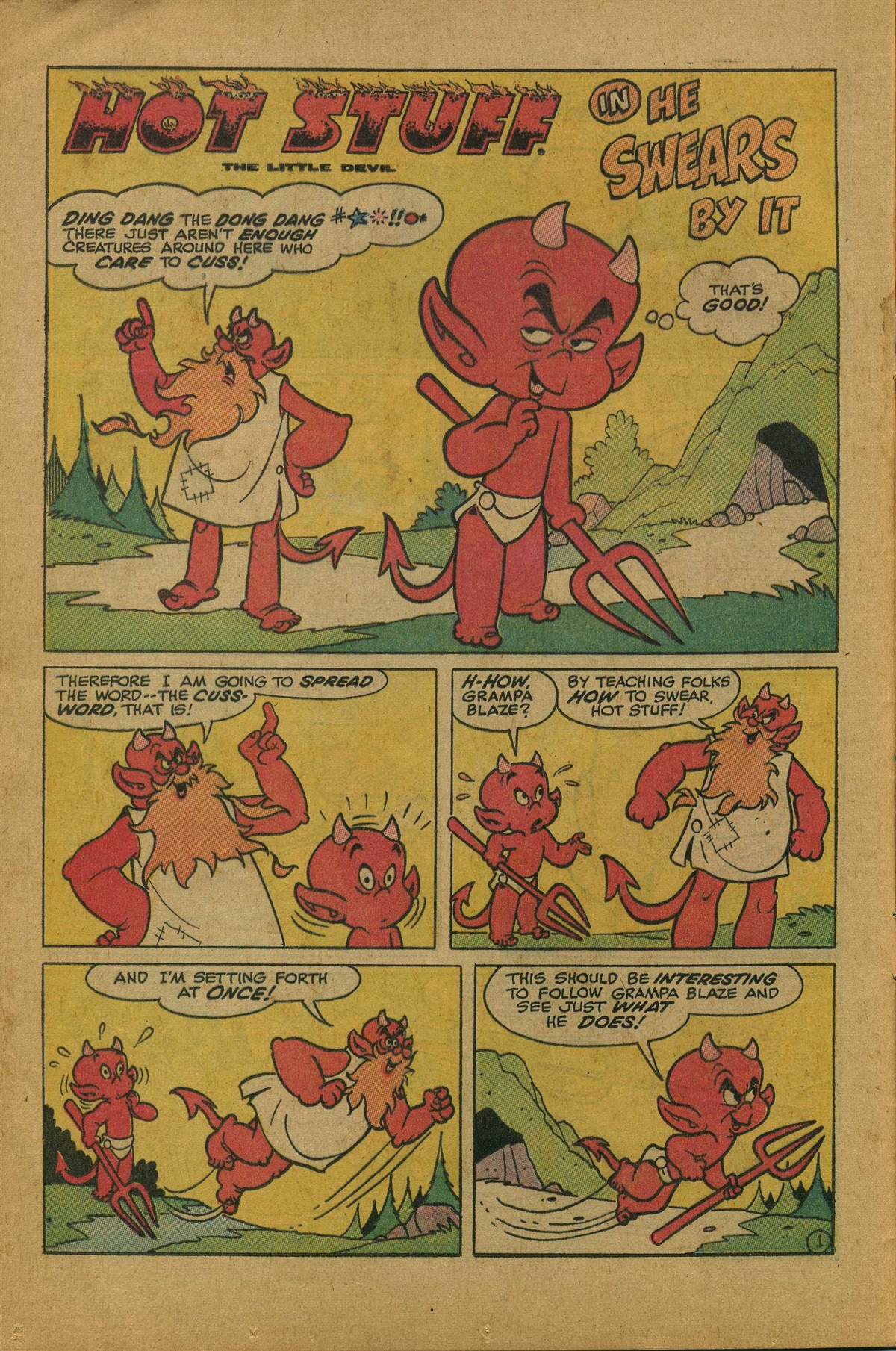 Read online Hot Stuff, the Little Devil comic -  Issue #102 - 12