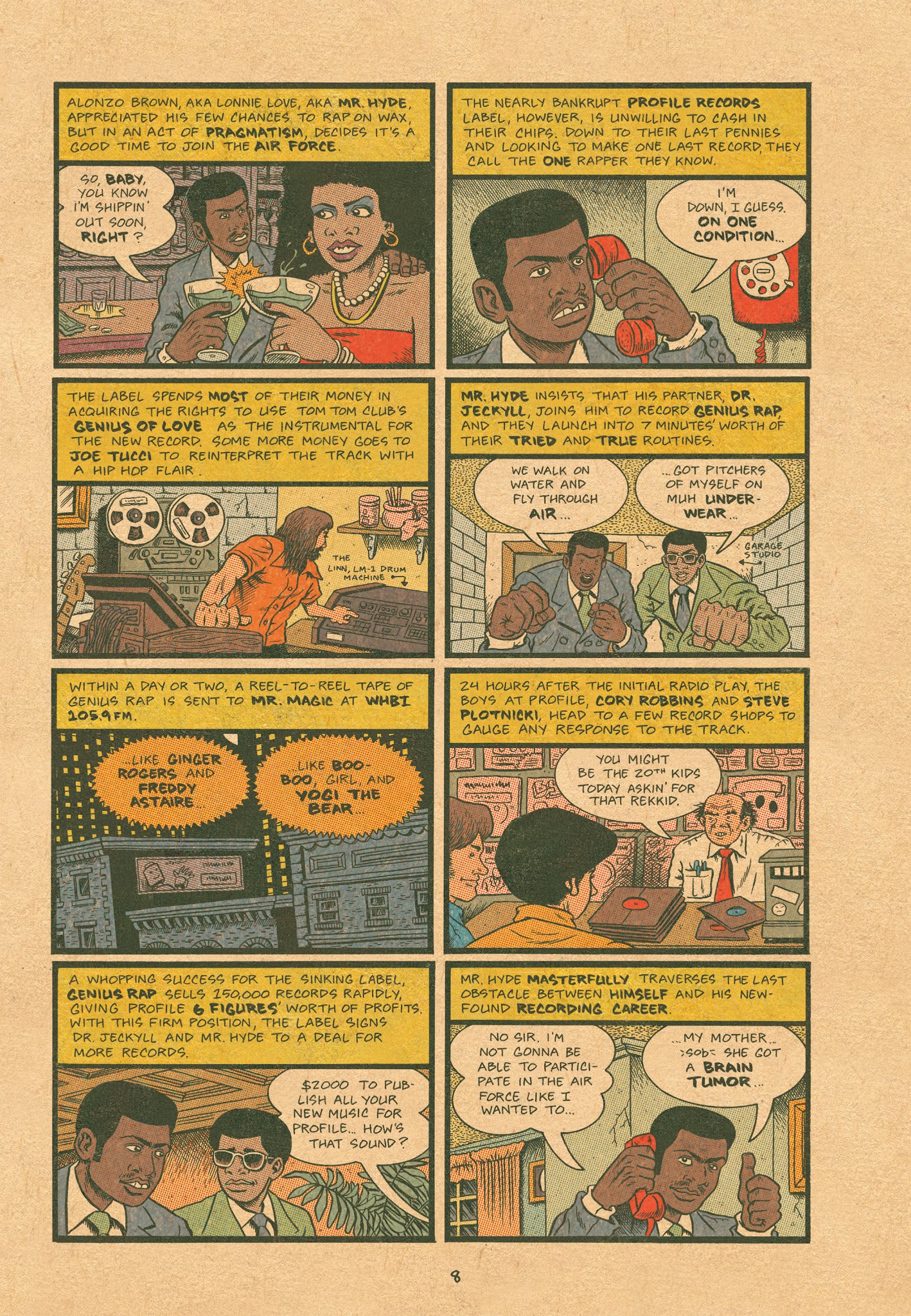 Read online Hip Hop Family Tree (2013) comic -  Issue # TPB 2 - 9