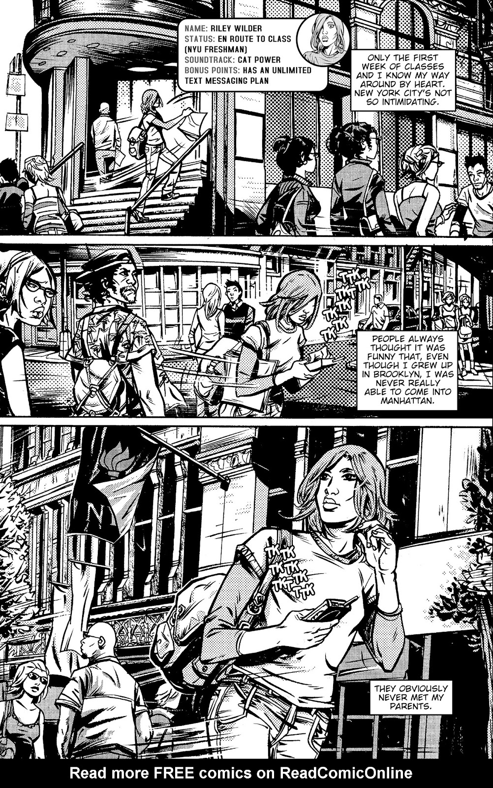 New York Four issue TPB - Page 11