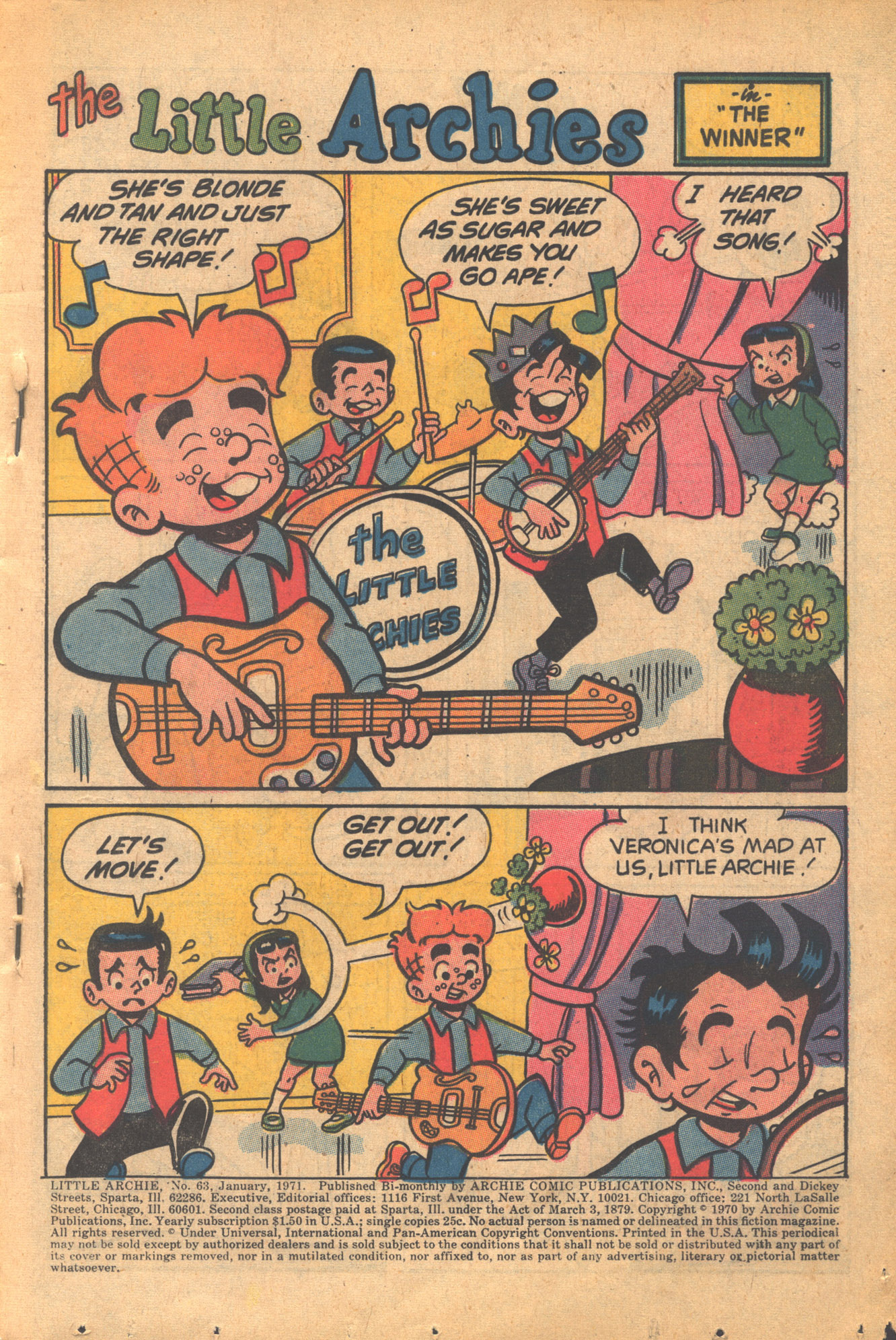 Read online The Adventures of Little Archie comic -  Issue #63 - 3