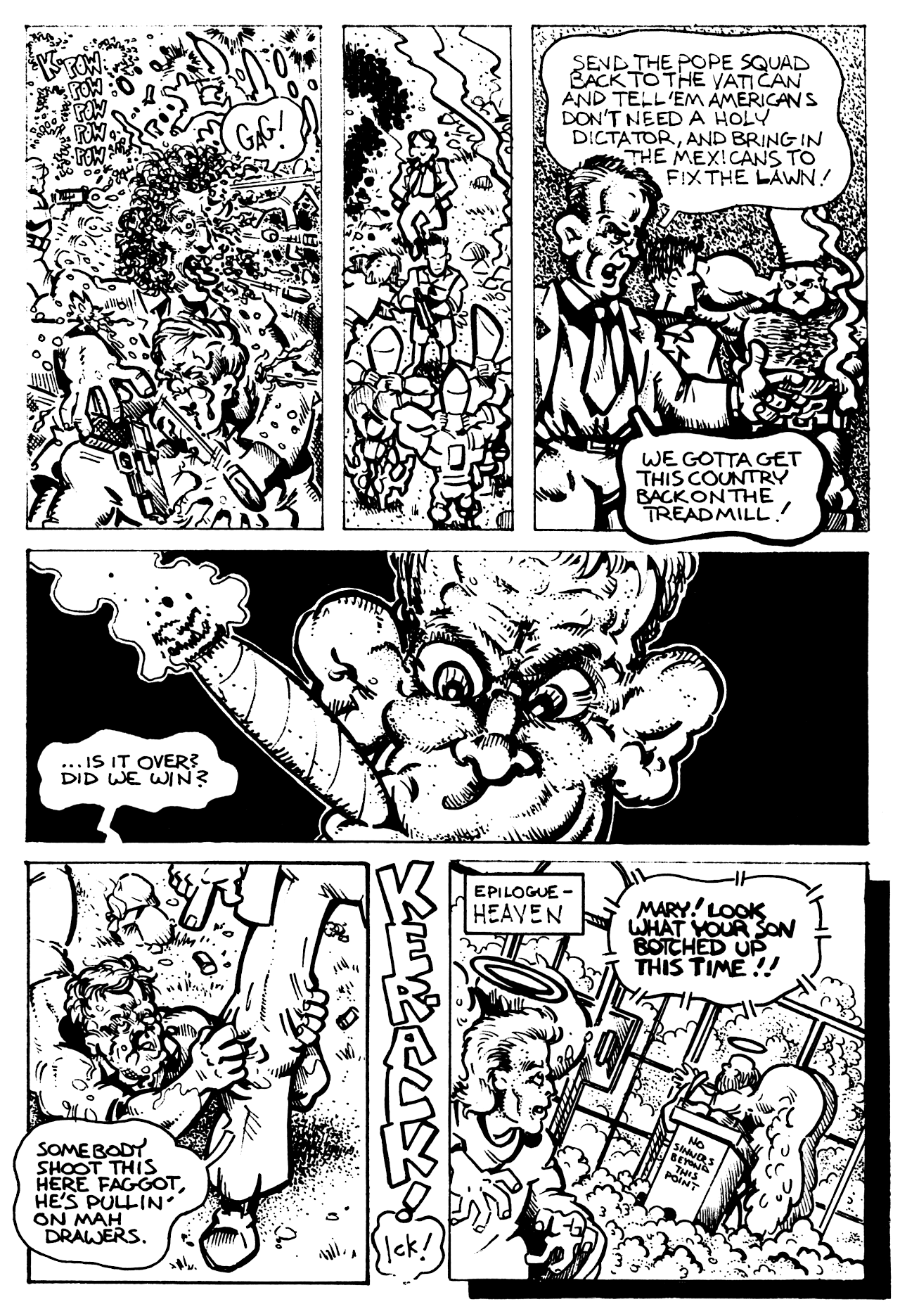 Read online Jeffrey Dahmer vs. Jesus Christ comic -  Issue # Full - 21