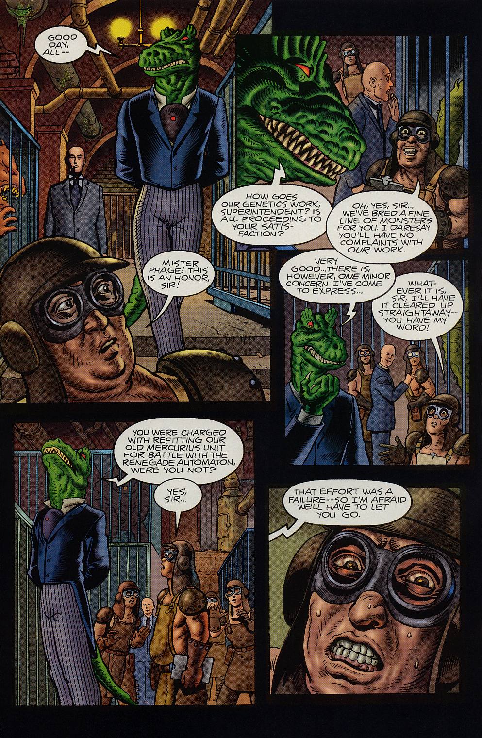 Read online Neil Gaiman's Mr. Hero - The Newmatic Man (1995) comic -  Issue #4 - 4