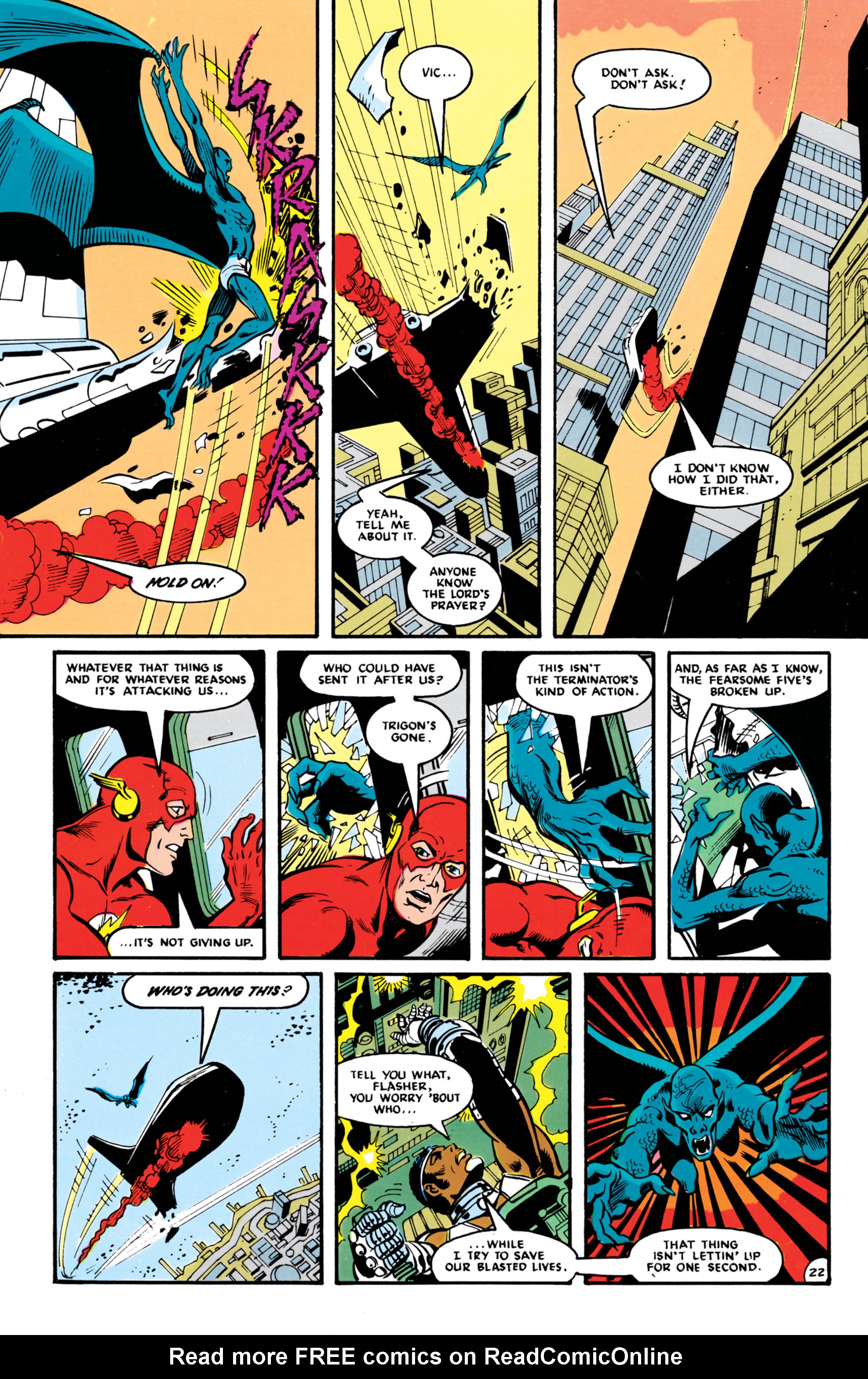 Read online The New Teen Titans (1984) comic -  Issue #24 - 23