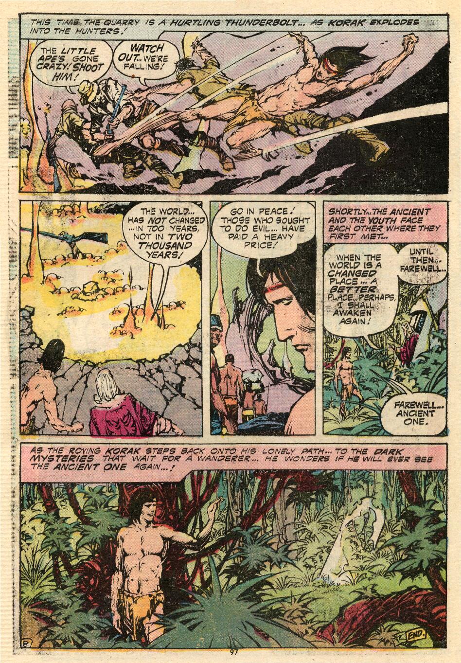 Read online Tarzan (1972) comic -  Issue #231 - 99