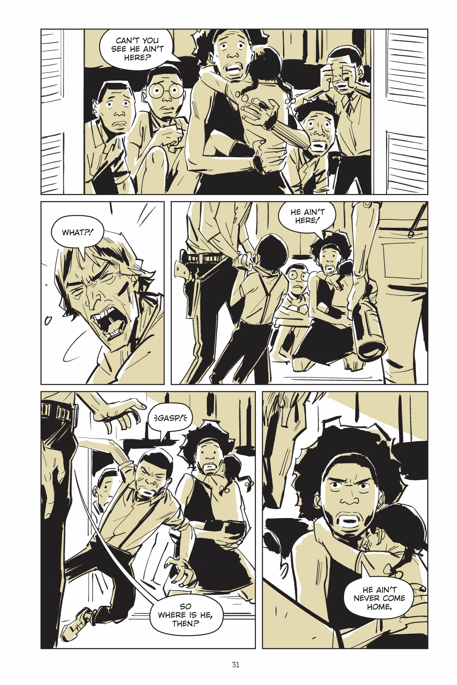 Read online Now Let Me Fly: A Portrait of Eugene Bullard comic -  Issue # TPB (Part 1) - 37