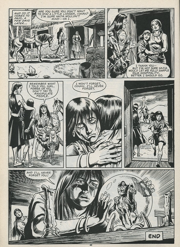 Read online The Savage Sword Of Conan comic -  Issue #188 - 42