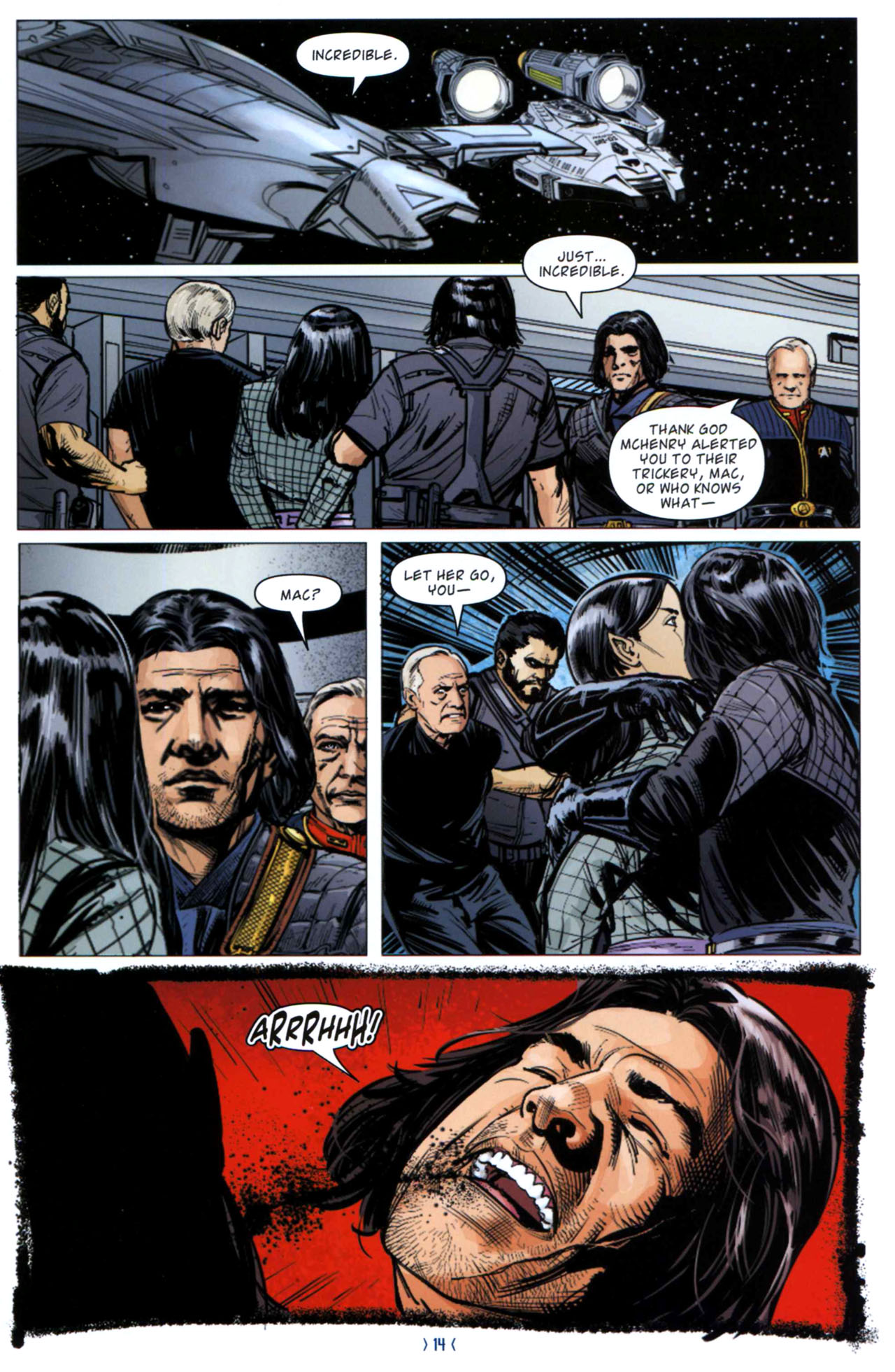 Read online Star Trek: New Frontier comic -  Issue #4 - 16