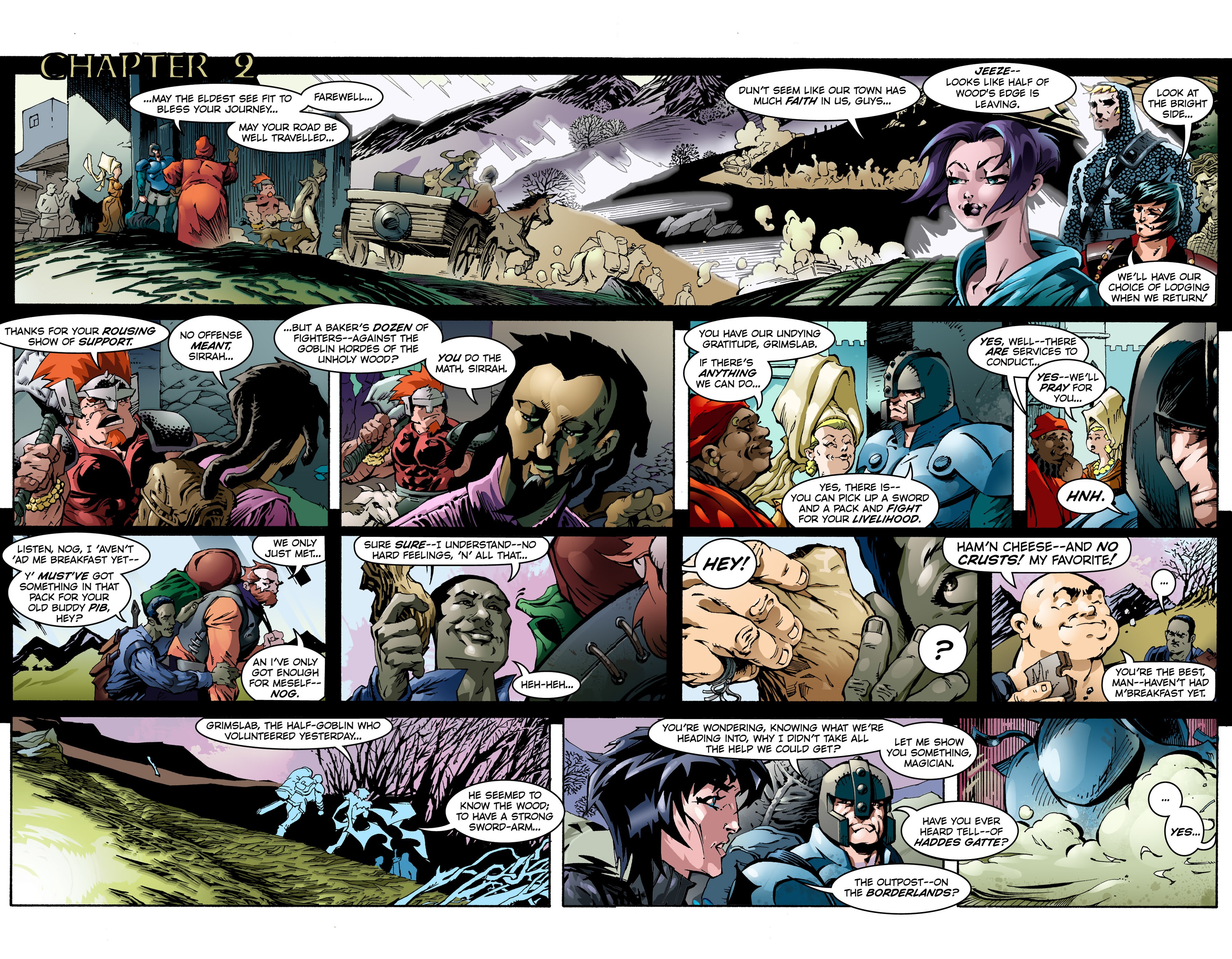 Read online Bold Blood comic -  Issue #1 - 12