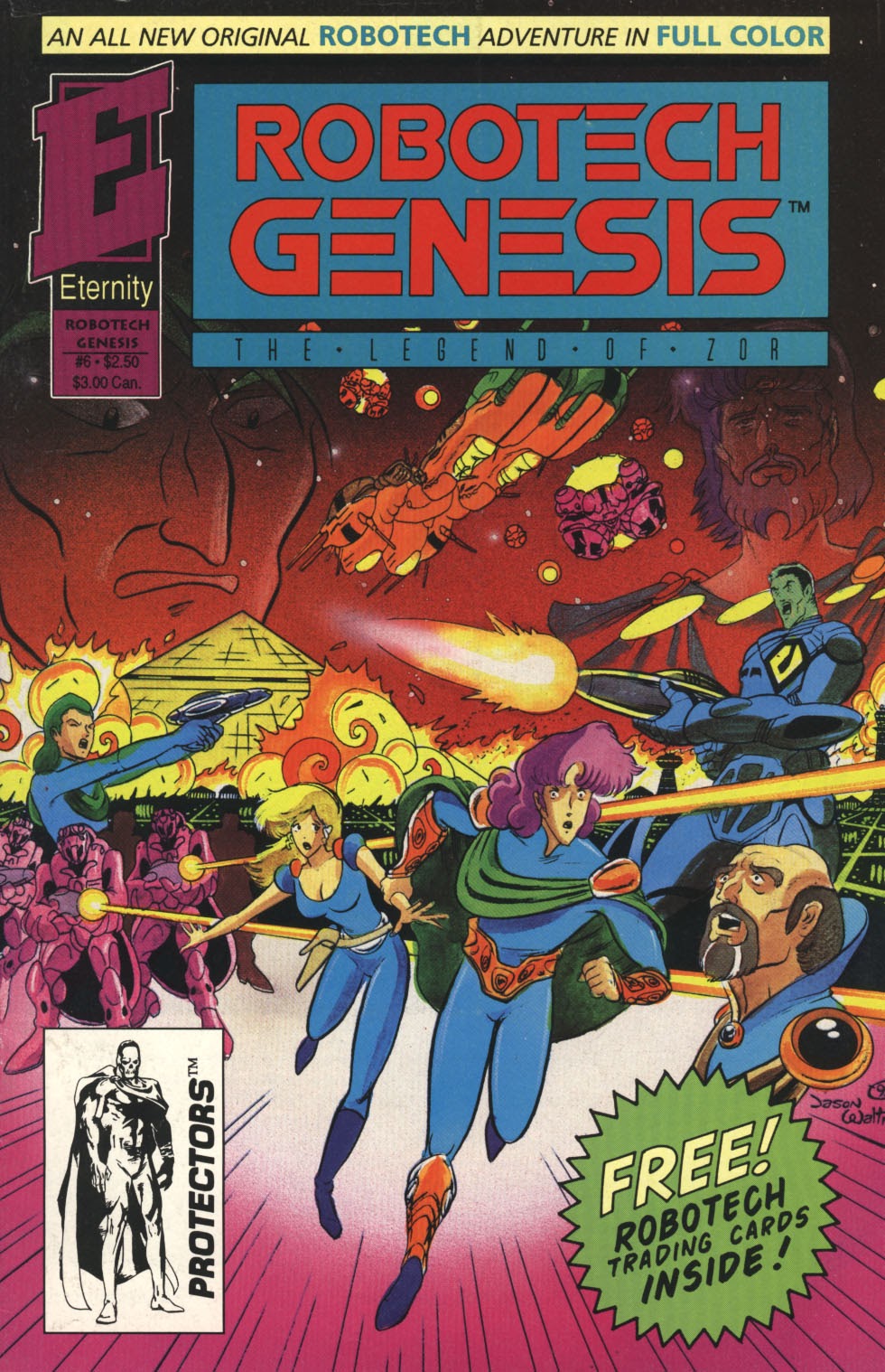 Read online Robotech Genesis: The Legend of Zor comic -  Issue #6 - 1