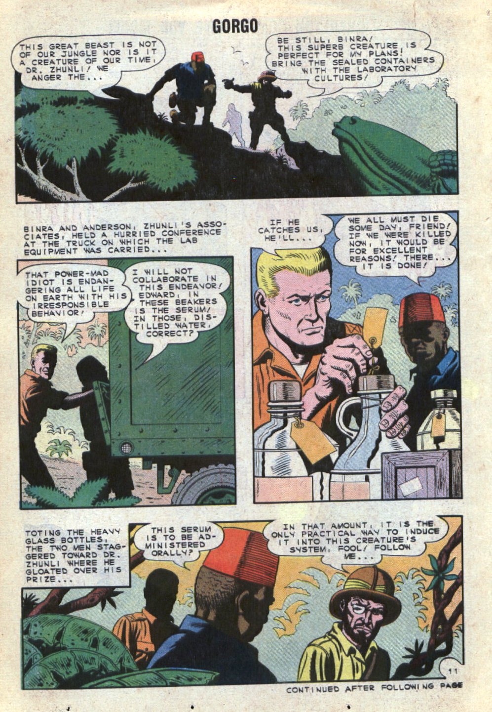 Read online Gorgo comic -  Issue #19 - 14