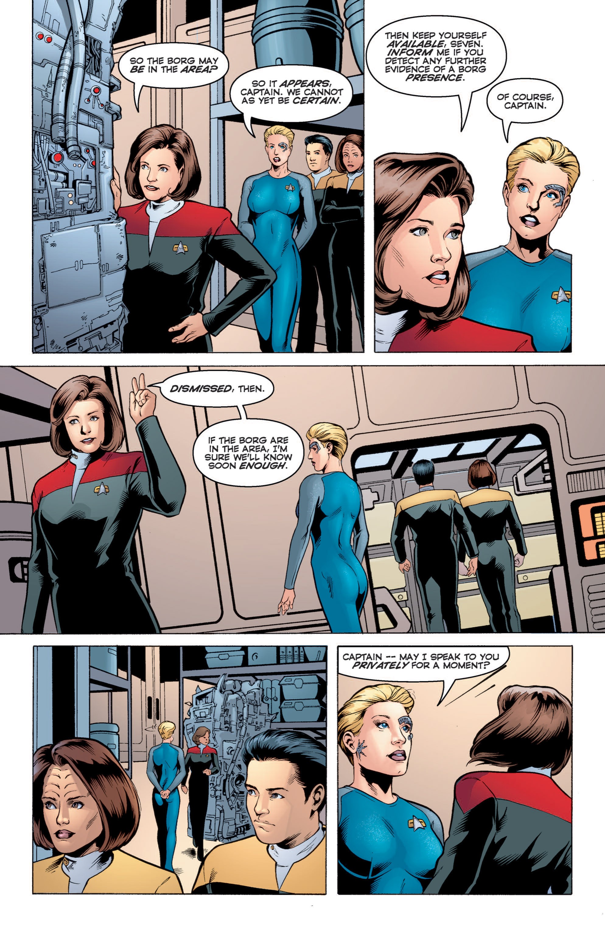 Read online Star Trek: Voyager--Encounters with the Unknown comic -  Issue # TPB - 9