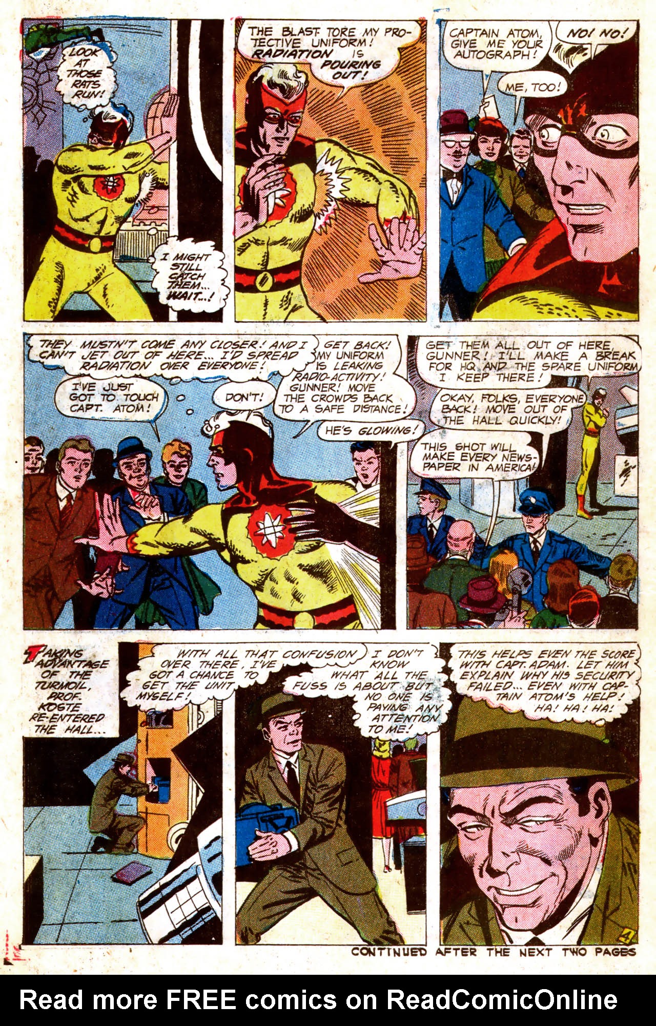 Read online Captain Atom (1965) comic -  Issue #83 - 6