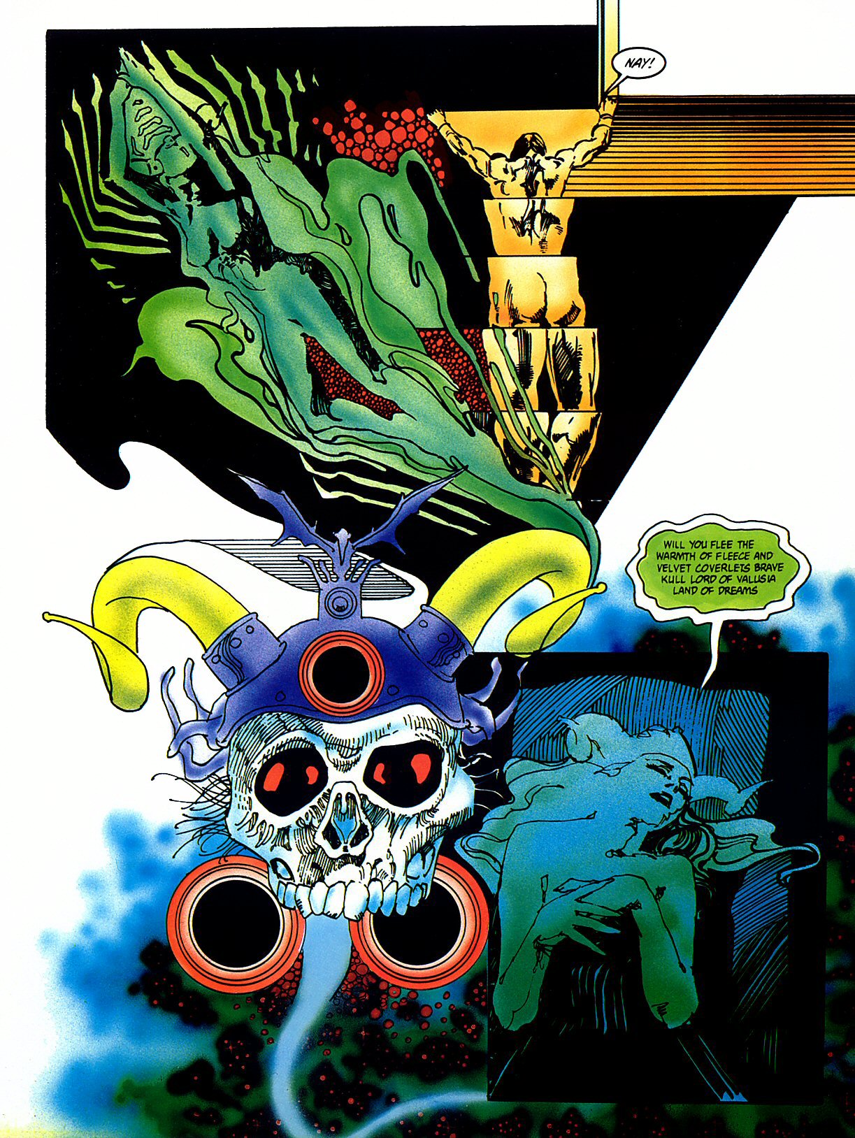 Read online Marvel Graphic Novel comic -  Issue #47 - Kull - The Vale Of Shadow - 44