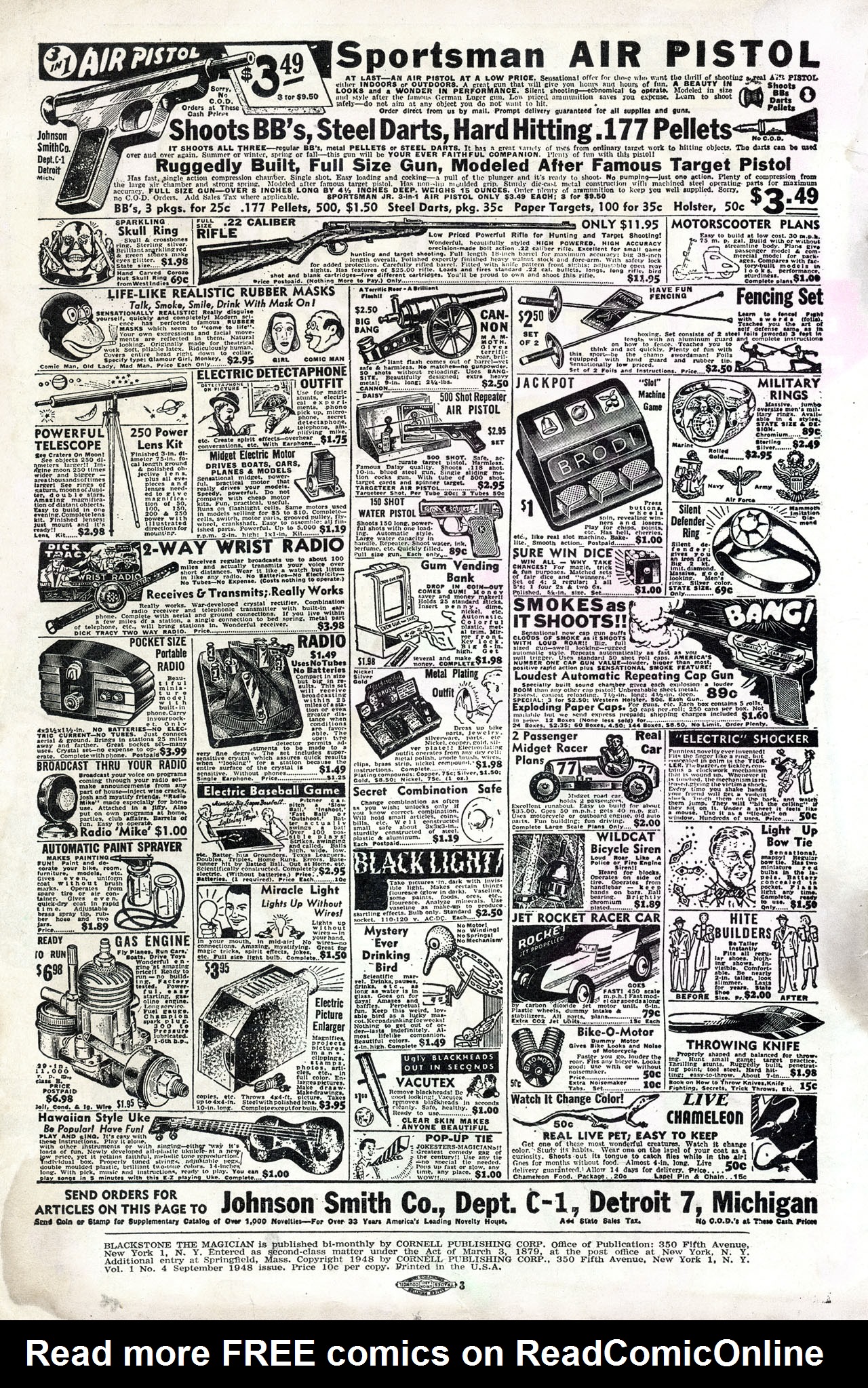 Read online Blackstone the Magician comic -  Issue #4 - 2