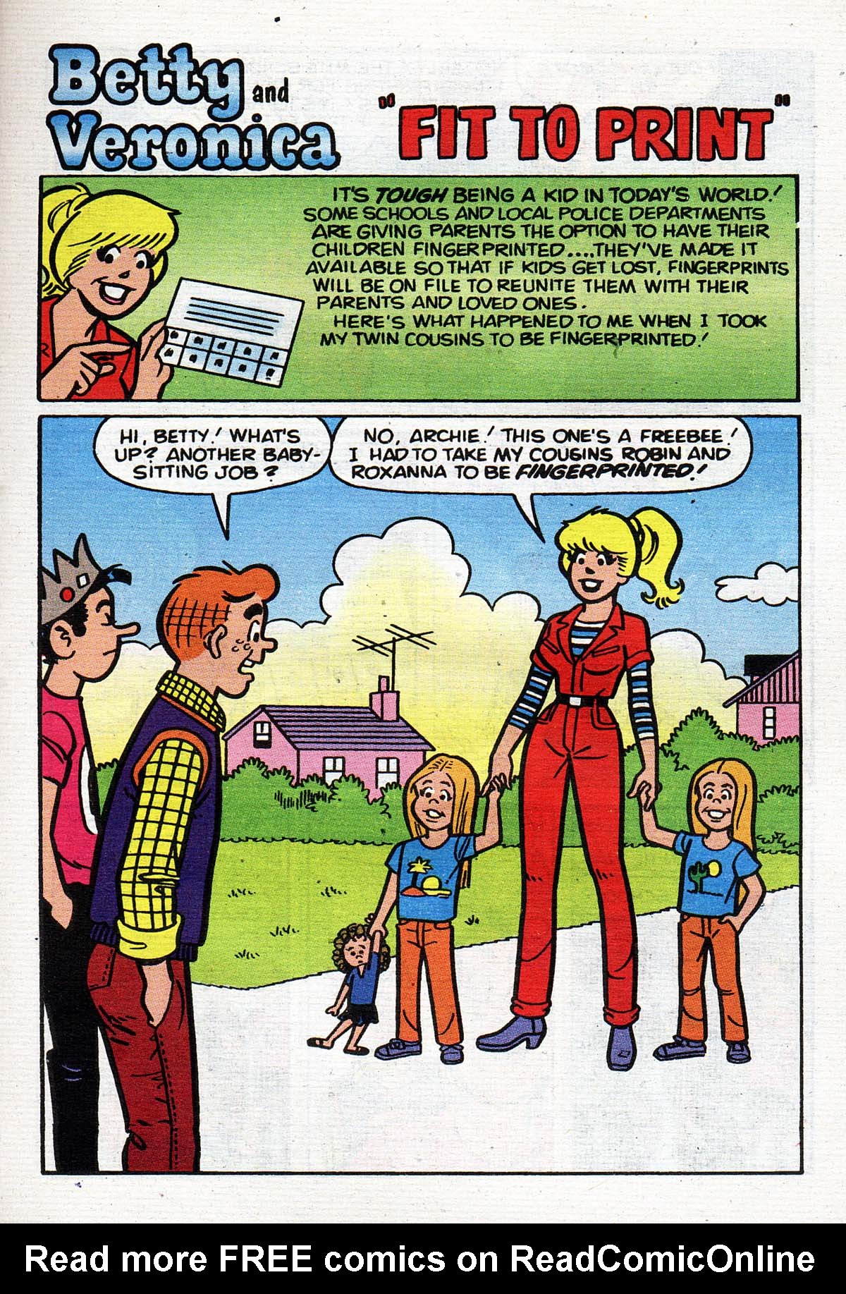 Read online Betty and Veronica Digest Magazine comic -  Issue #54 - 86
