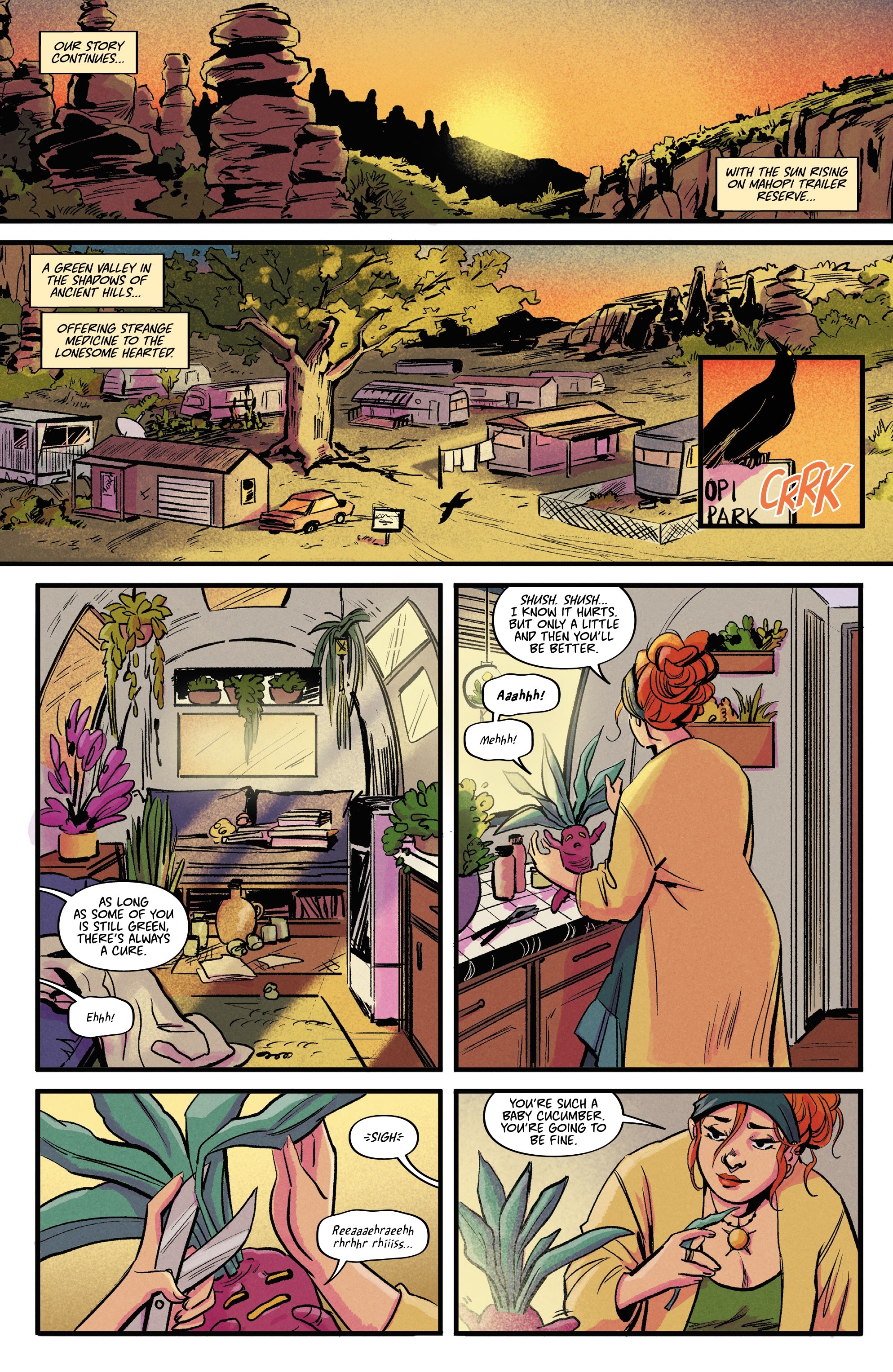 Read online Witchblood comic -  Issue #2 - 4