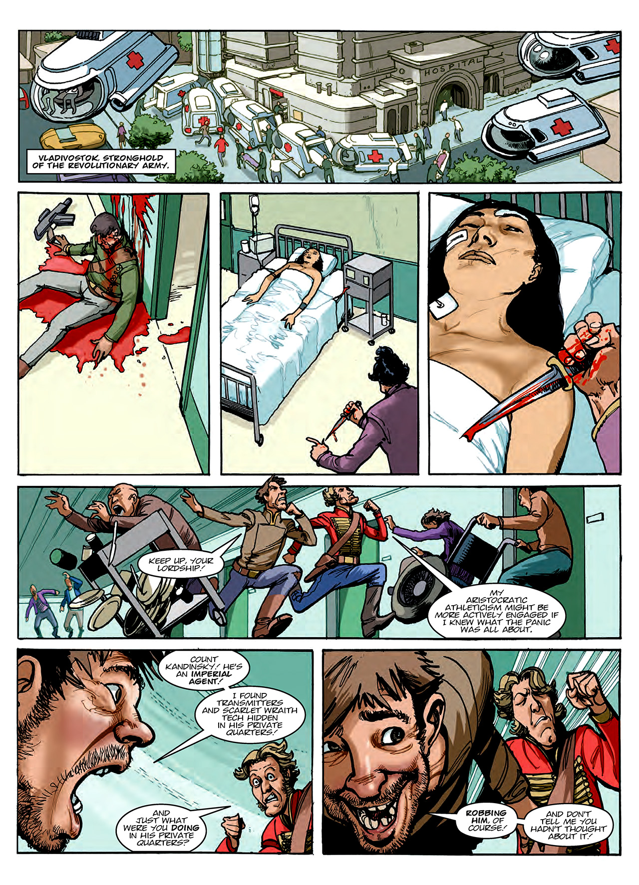 Read online Nikolai Dante comic -  Issue # TPB 11 - 58