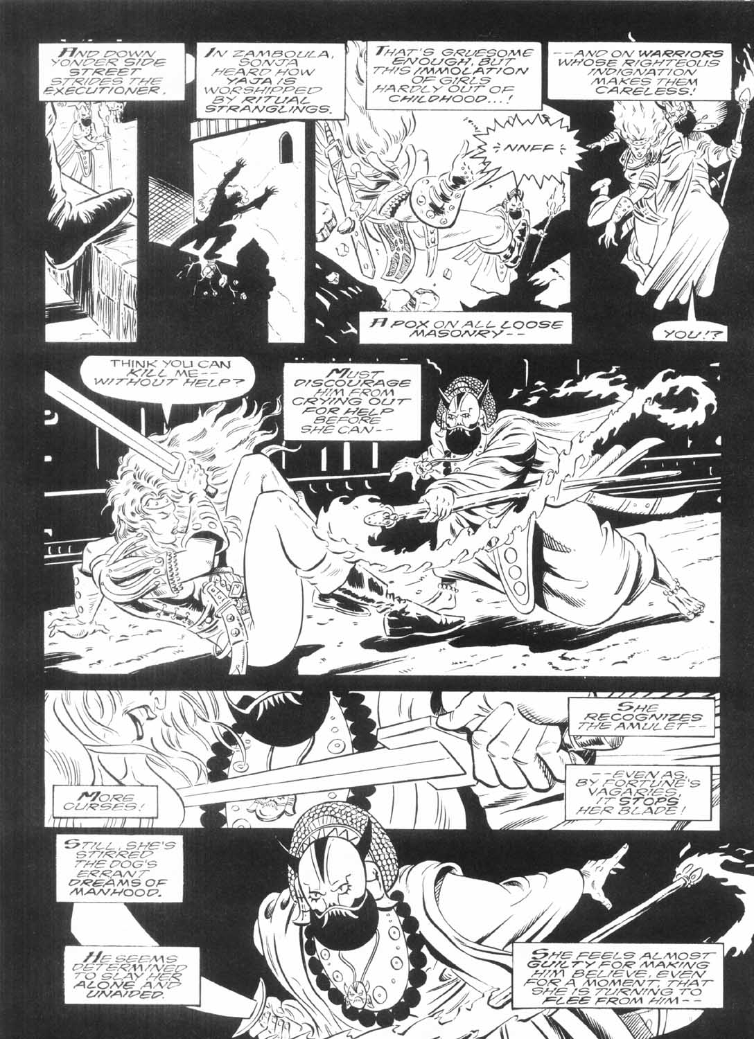 Read online The Savage Sword Of Conan comic -  Issue #229 - 32