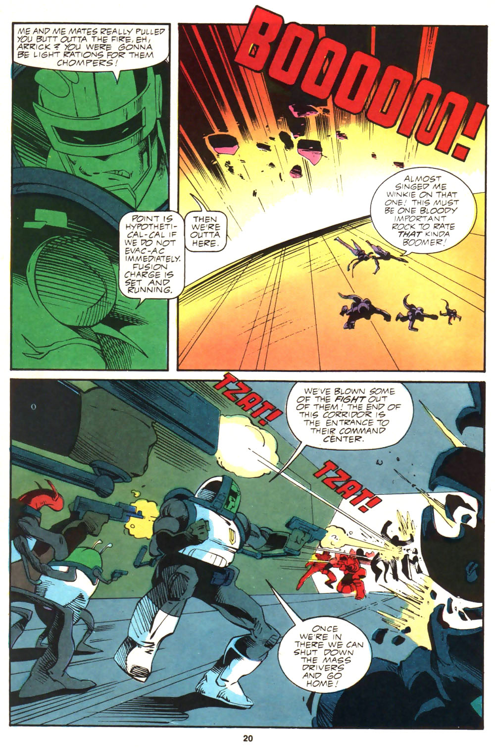 Read online Alien Legion (1987) comic -  Issue #4 - 22