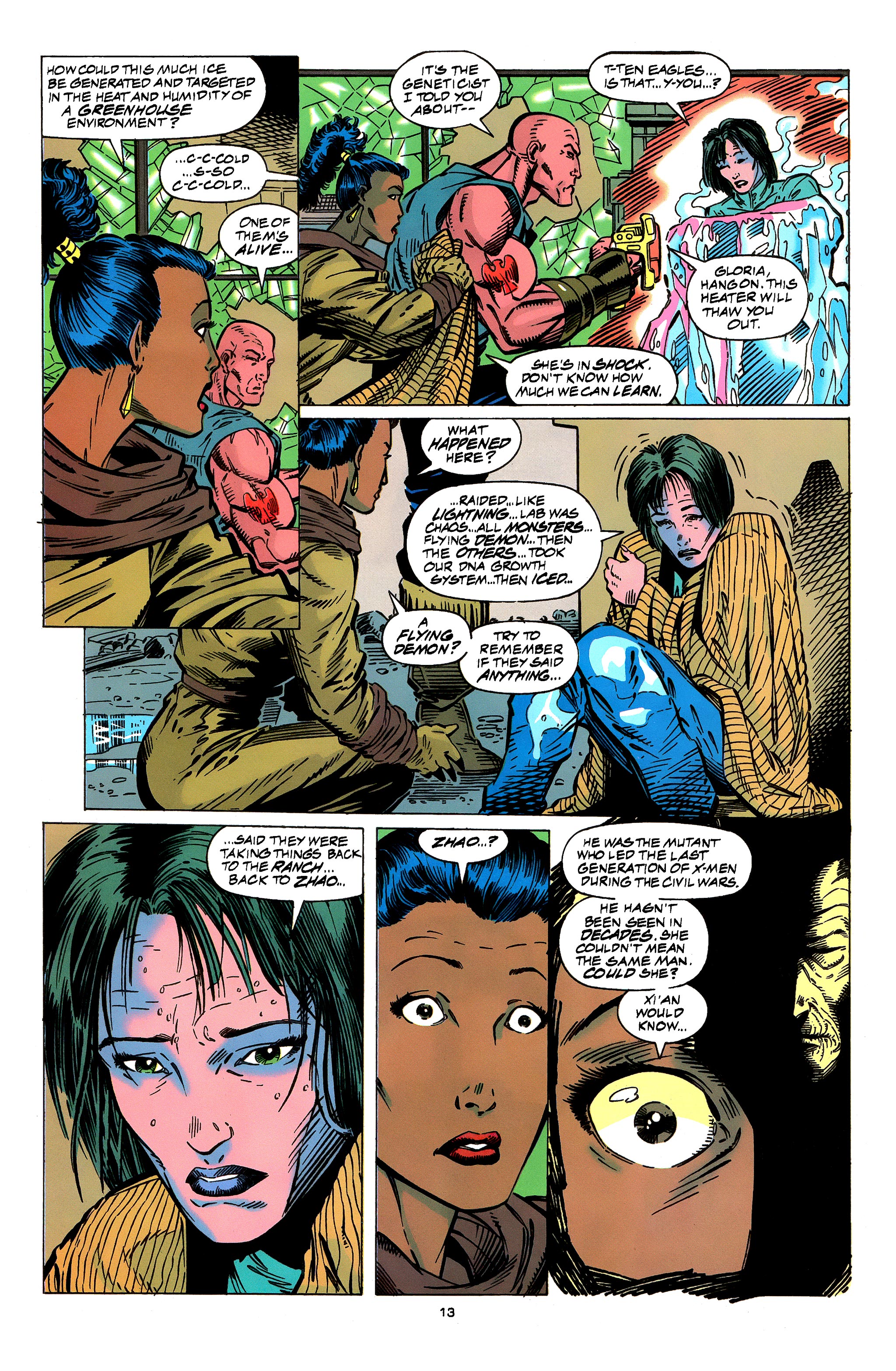 Read online X-Men 2099 comic -  Issue #8 - 10