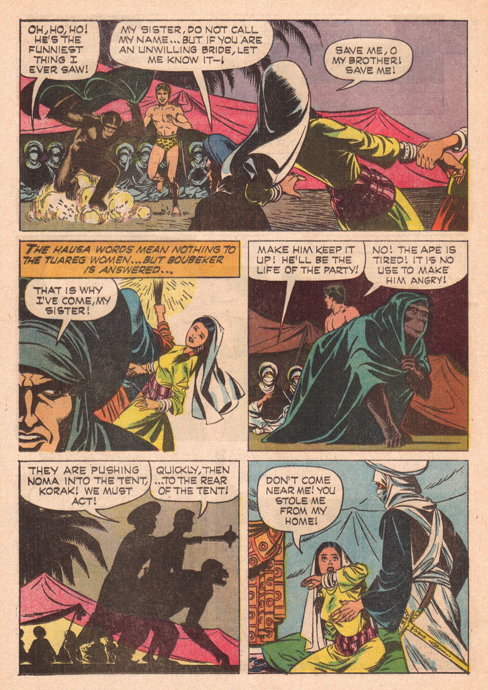 Read online Korak, Son of Tarzan (1964) comic -  Issue #7 - 20