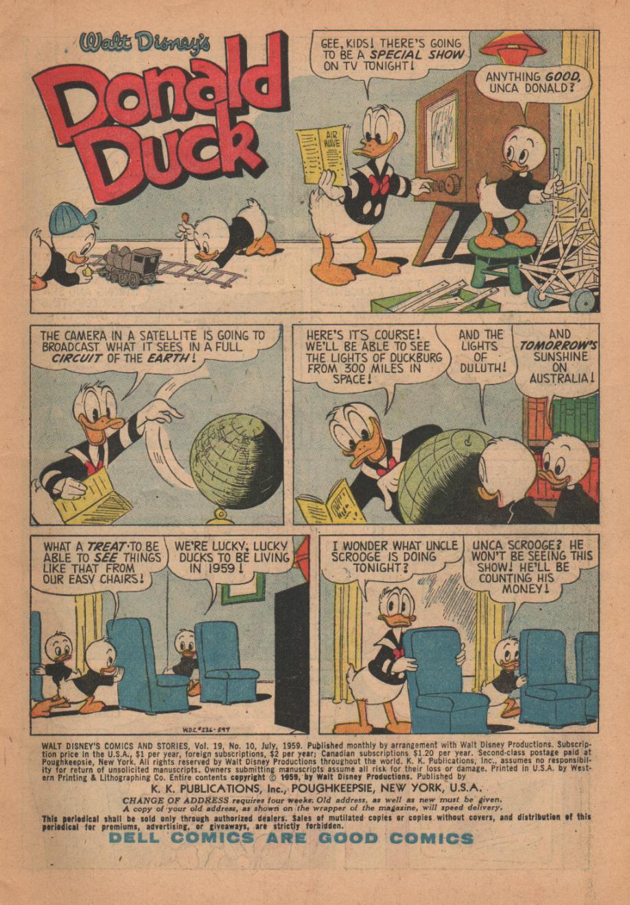 Walt Disney's Comics and Stories issue 226 - Page 3